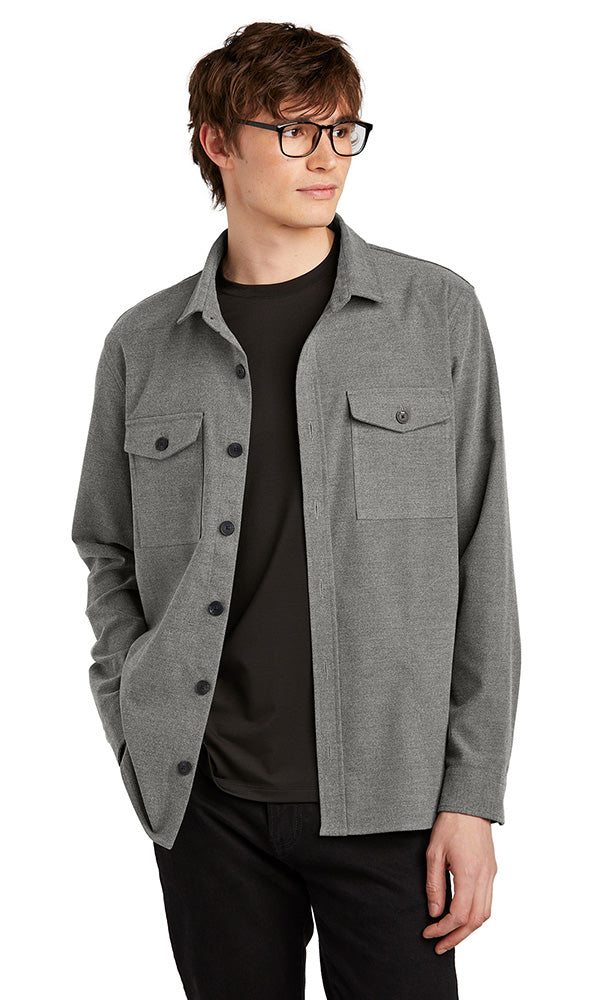 Mercer+Mettle® Long Sleeve Twill Overshirt