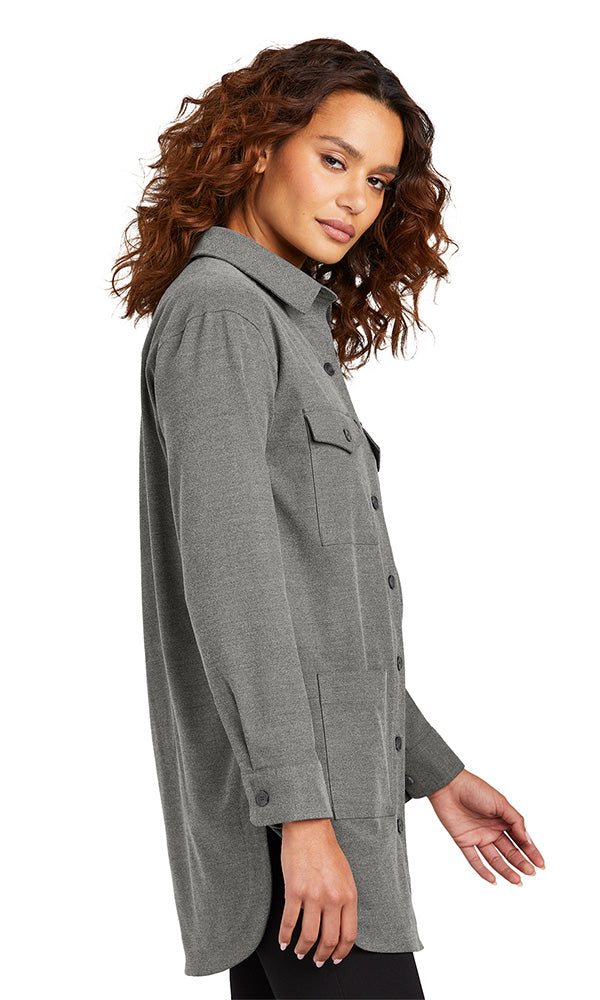 Mercer+Mettle® Women’s Long Sleeve Twill Overshirt