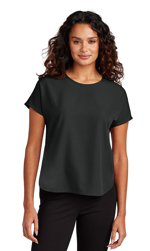 Mercer+Mettle® Women's Stretch Crepe Crew