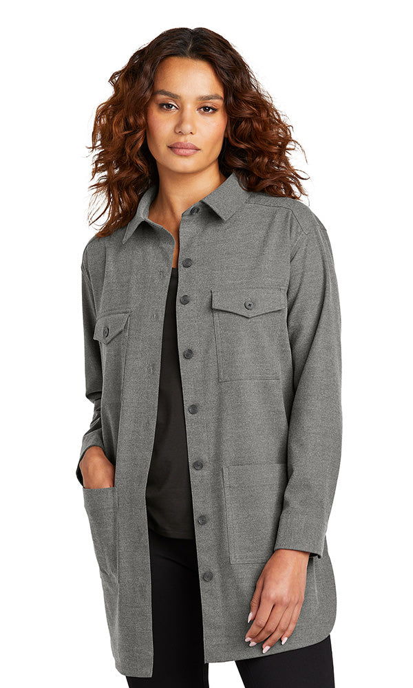 Mercer+Mettle® Women’s Long Sleeve Twill Overshirt