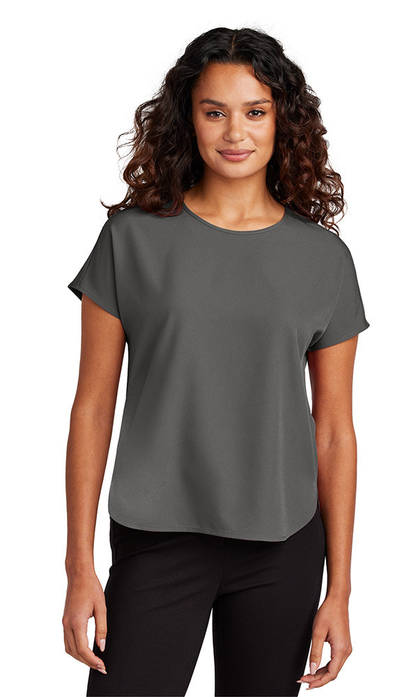 Mercer+Mettle® Women's Stretch Crepe Crew