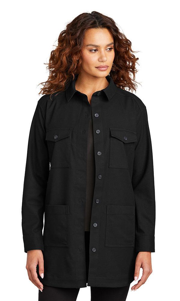 Mercer+Mettle® Women’s Long Sleeve Twill Overshirt