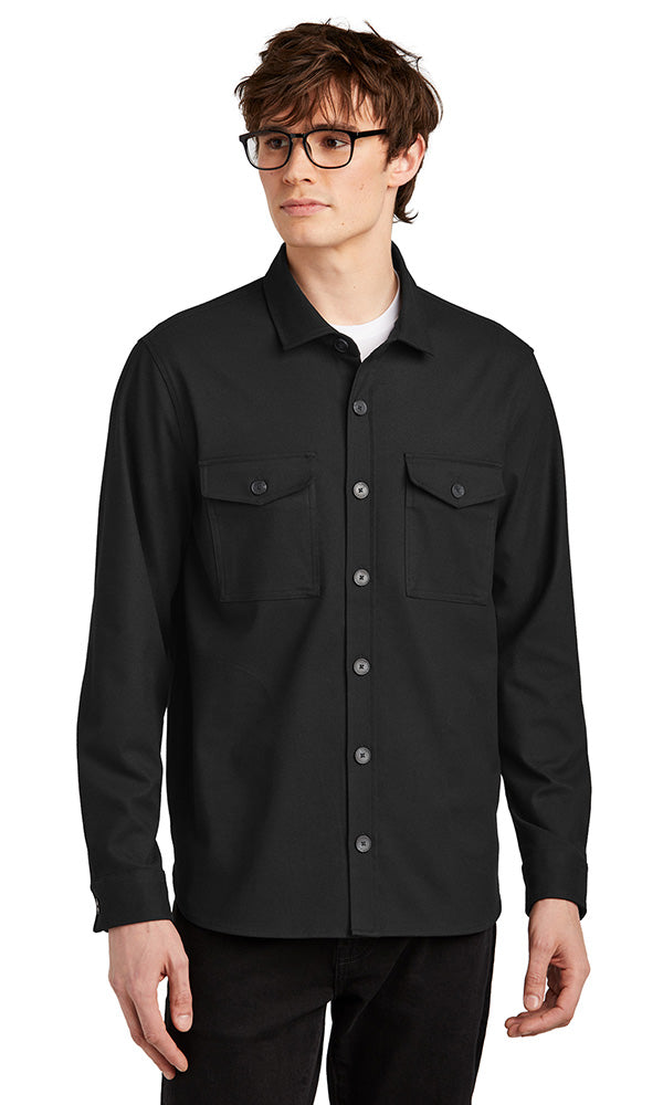 Mercer+Mettle® Long Sleeve Twill Overshirt