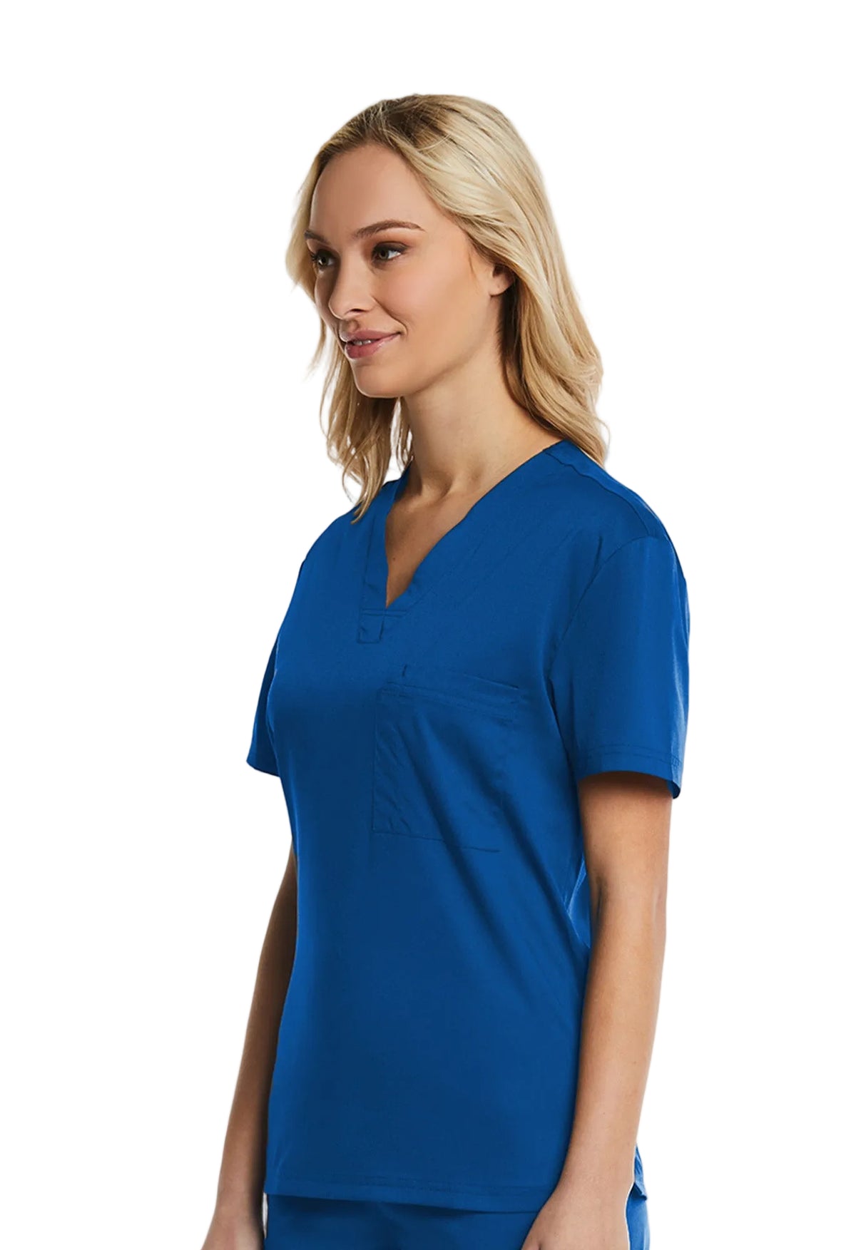 Elements by Alexanders Uniforms Unisex 1-Pocket V-Neck Scrub Top