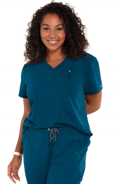 koi™ Next Gen Women's Ready to Work 1-Pocket Tuck-In Top