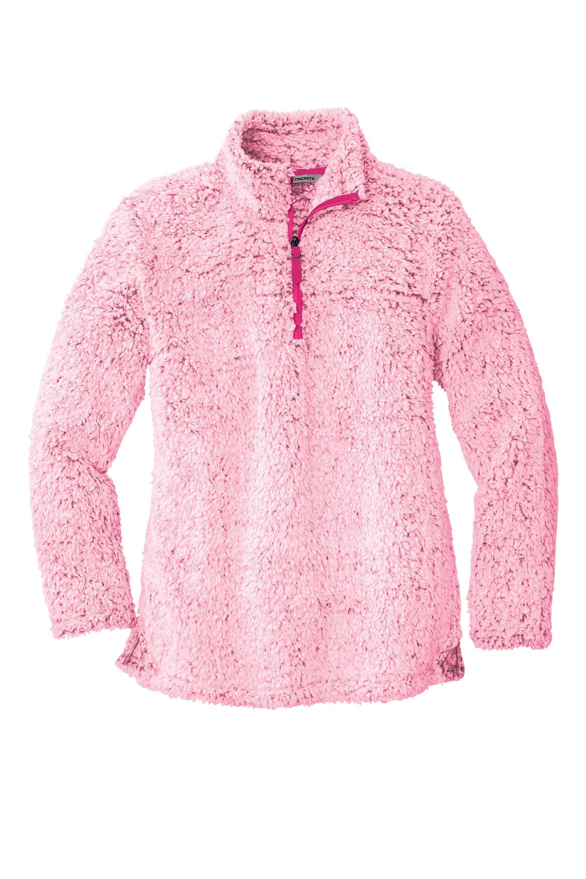 Port Authority® Women's Cozy 1/4-Zip Fleece - Pop Raspberry Heather