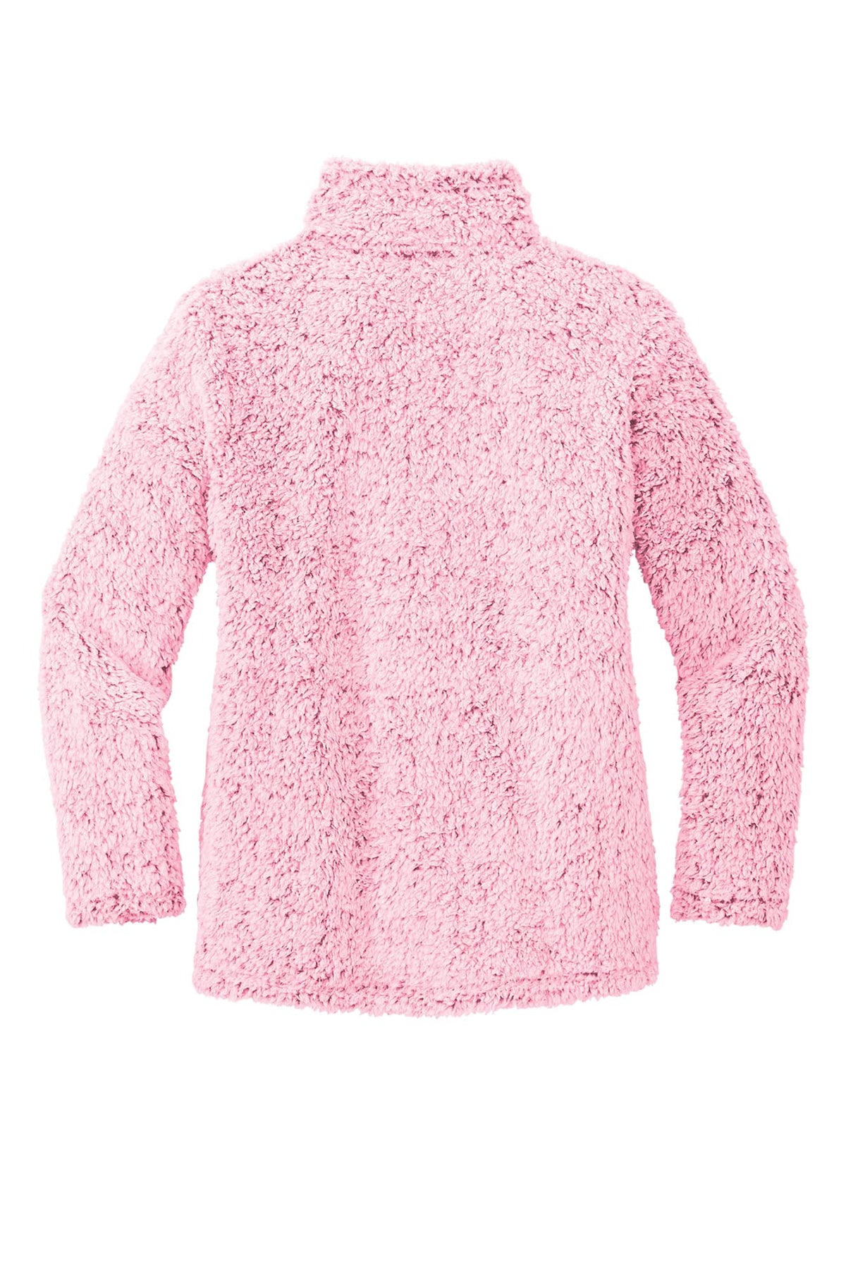 Port Authority® Women's Cozy 1/4-Zip Fleece - Pop Raspberry Heather
