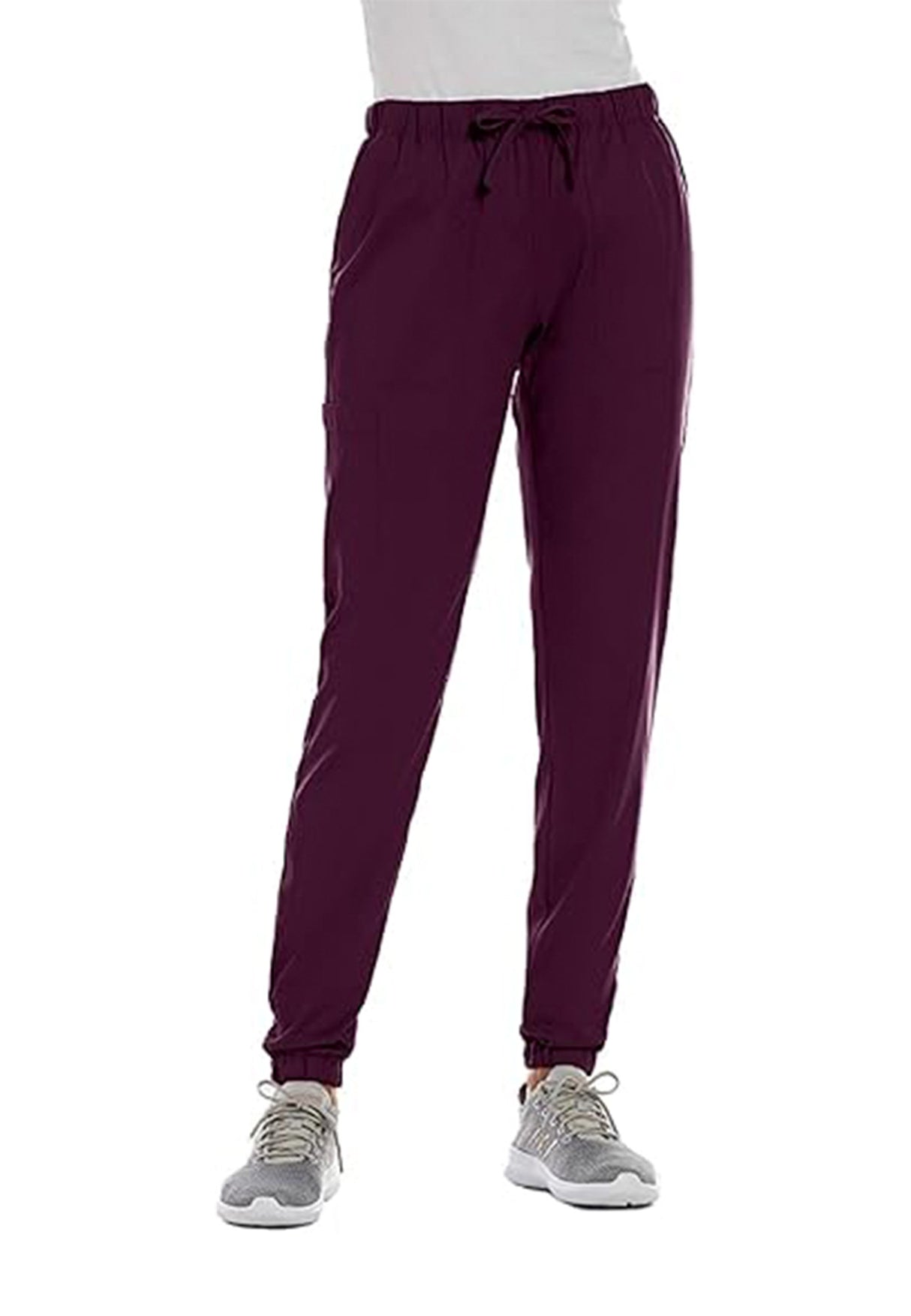 Elements by Alexanders Uniforms Women's 5 Pocket 4-Way Stretch Elastic Waistband Jogger Pant