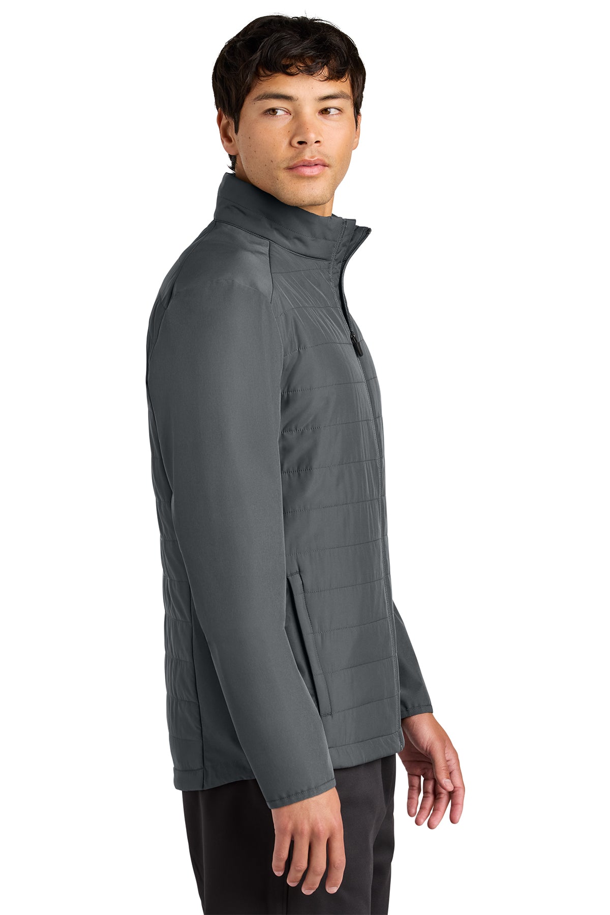 Sport-Tek® Men's Teknical Hybrid Jacket