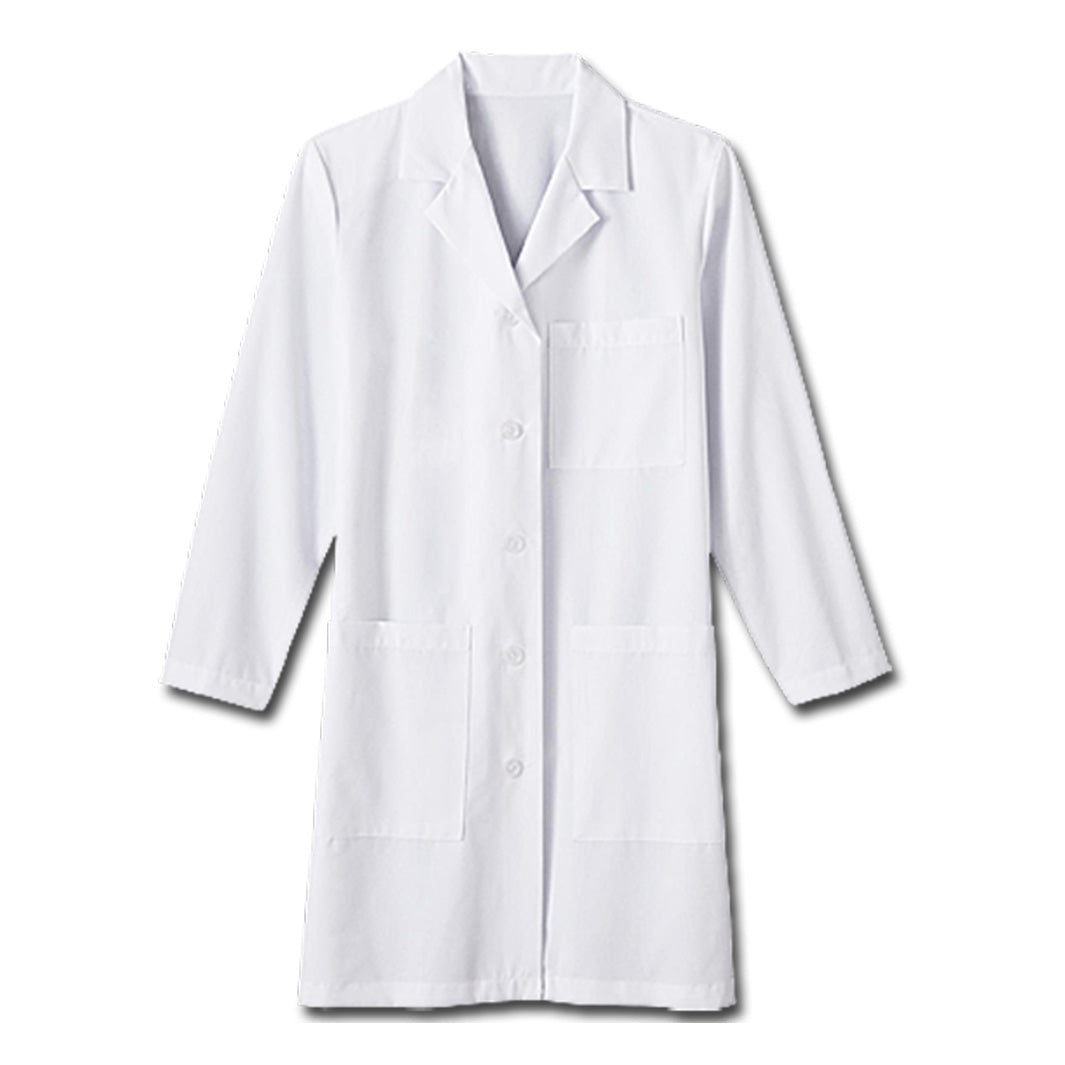 Meta Women's 37" Notched Collar Labcoat