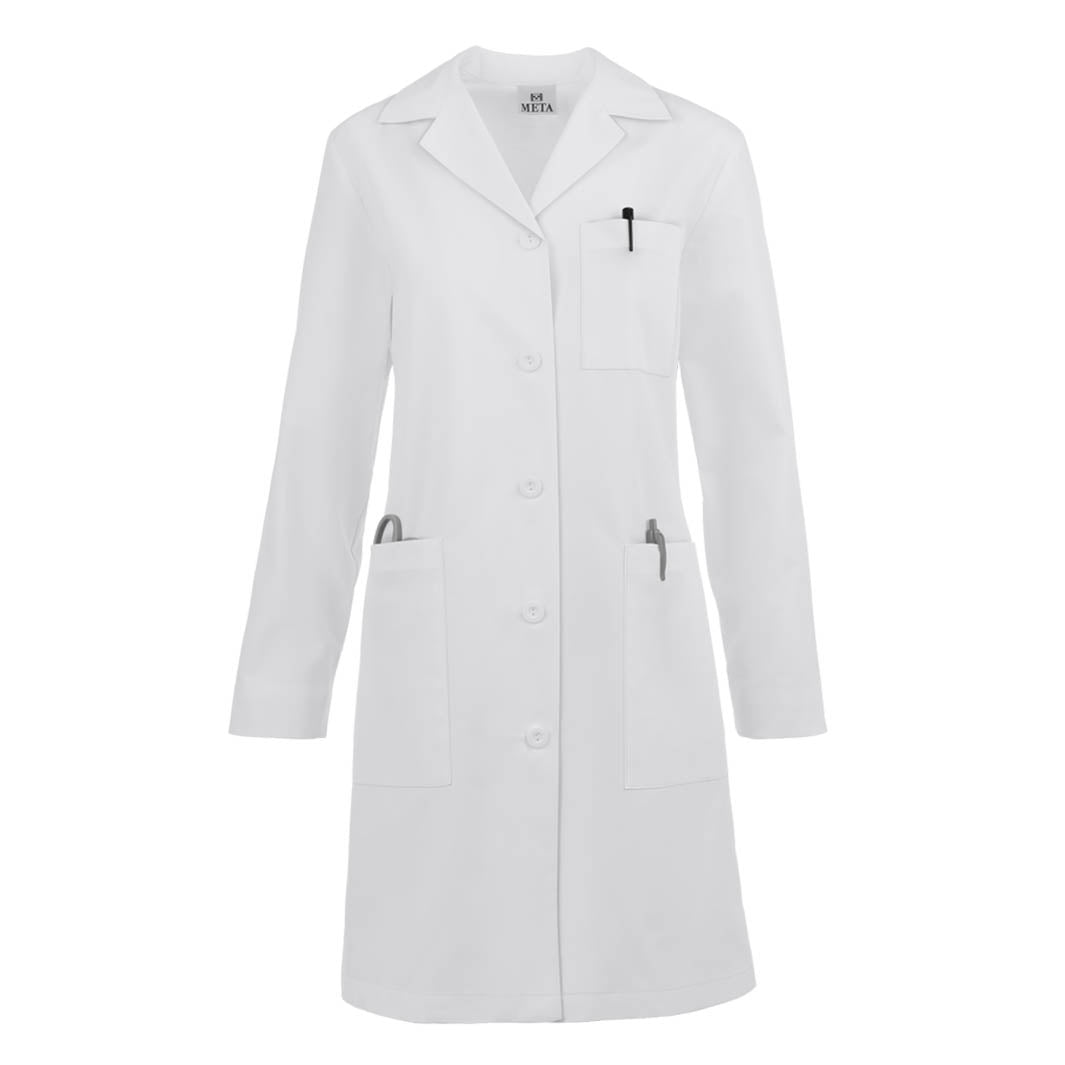 Meta Women's 37" 5 Pocket Labcoat