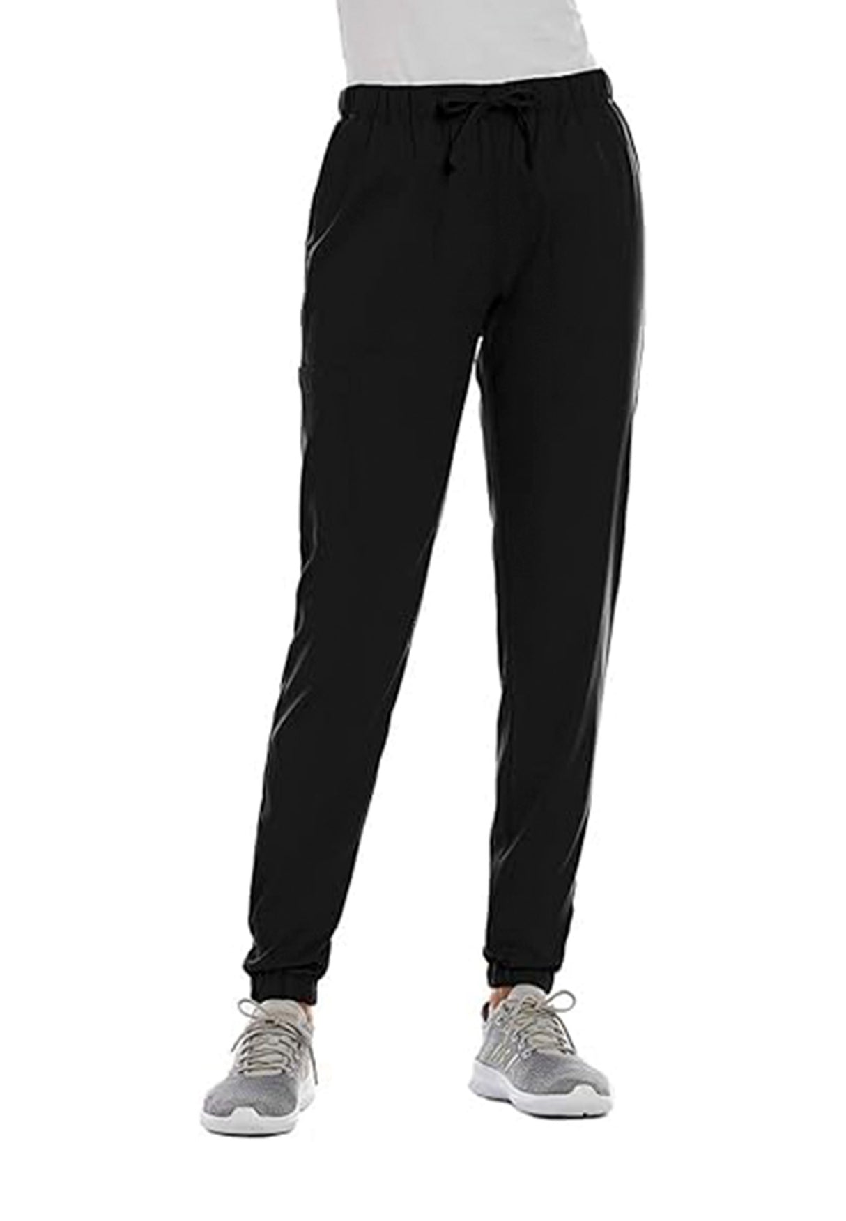 Elements by Alexanders Uniforms Women's 5 Pocket 4-Way Stretch Elastic Waistband Jogger Pant