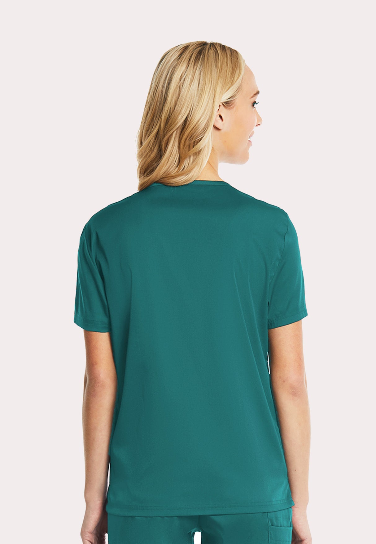 Elements by Alexanders Uniforms Unisex 1-Pocket V-Neck Scrub Top