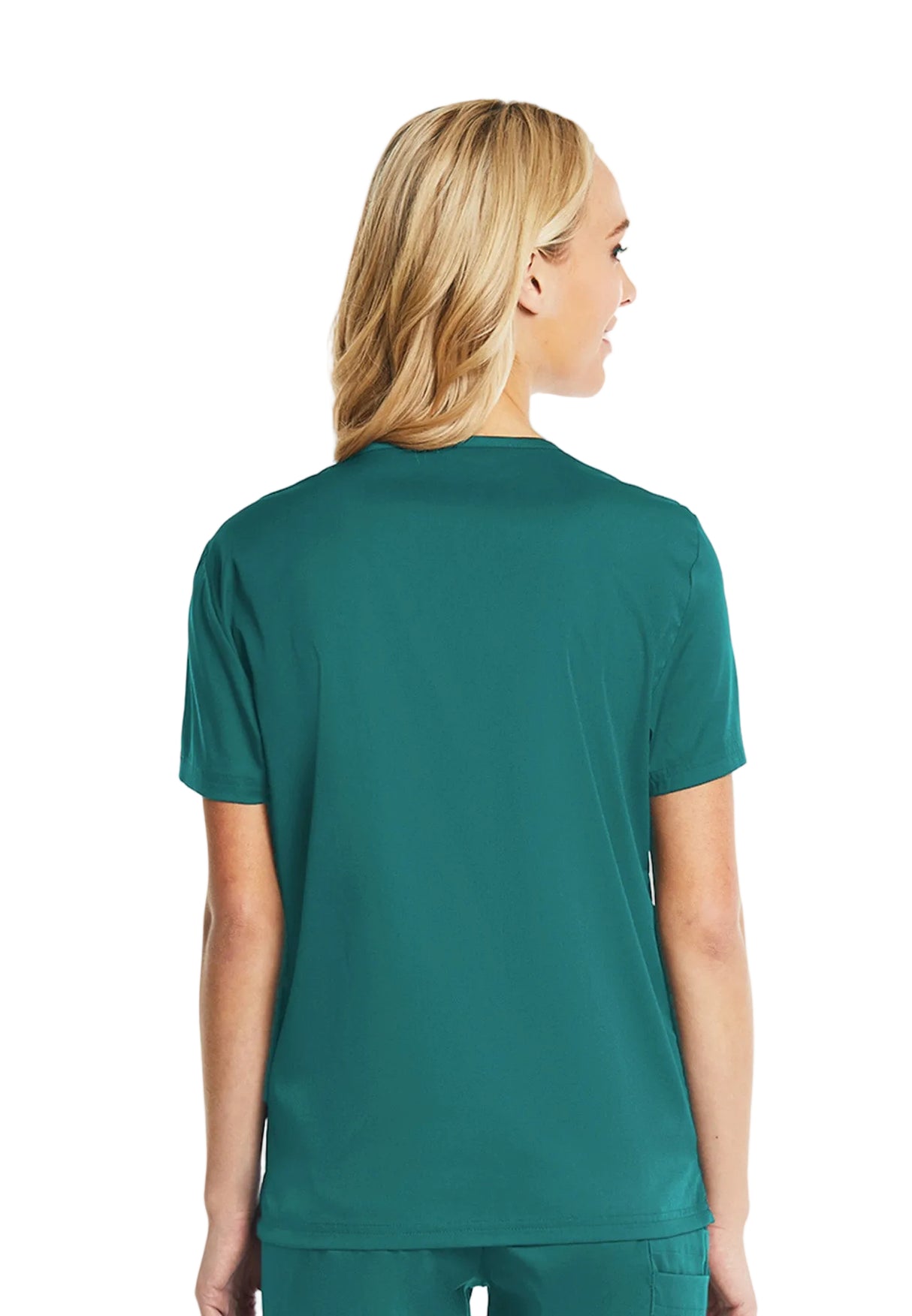 Elements by Alexanders Uniforms Unisex 1-Pocket V-Neck Scrub Top