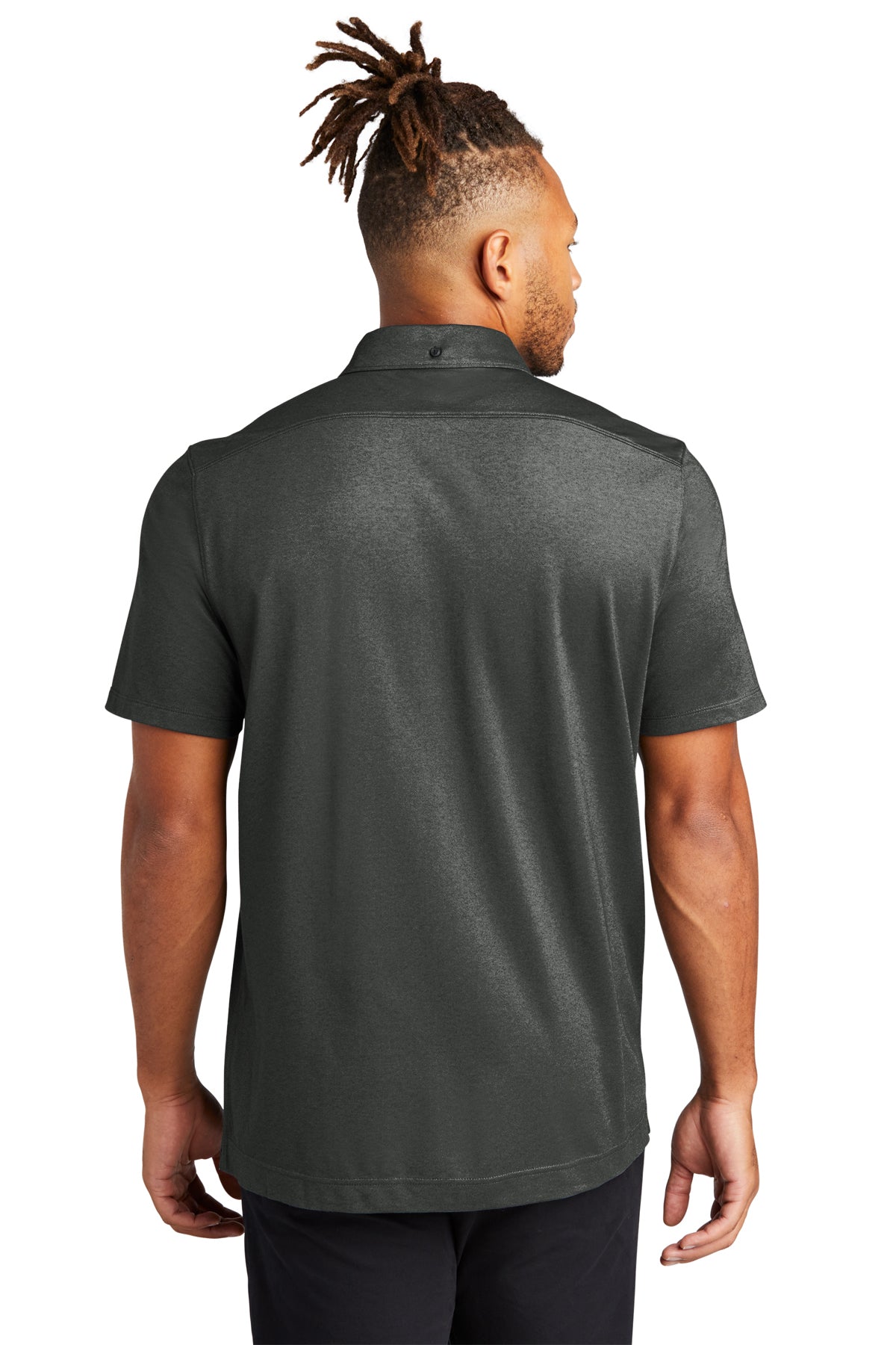 Mercer+Mettle® Stretch Pique Full-Button Polo