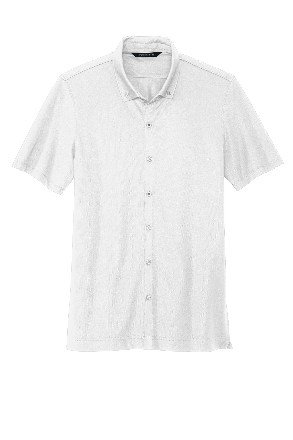 Mercer+Mettle® Stretch Pique Full-Button Polo