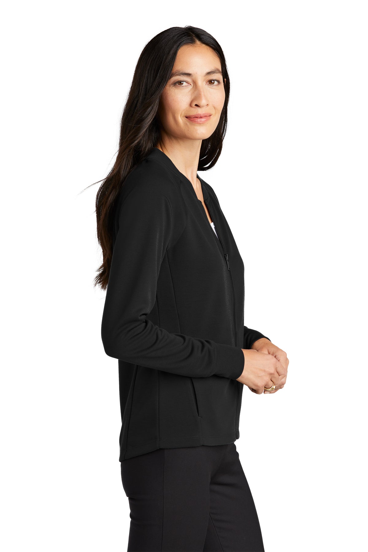 Mercer+Mettle® Women's Double-Knit Bomber