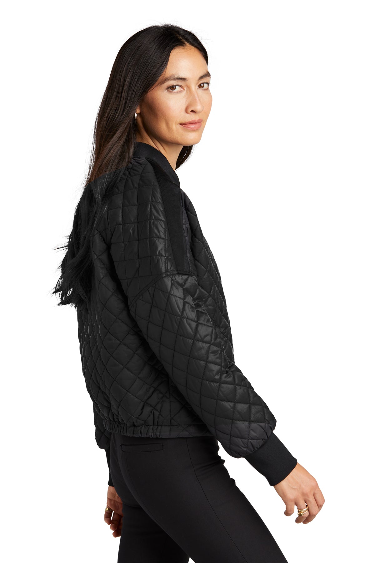 Mercer+Mettle® Women’s Boxy Quilted Bomber Jacket