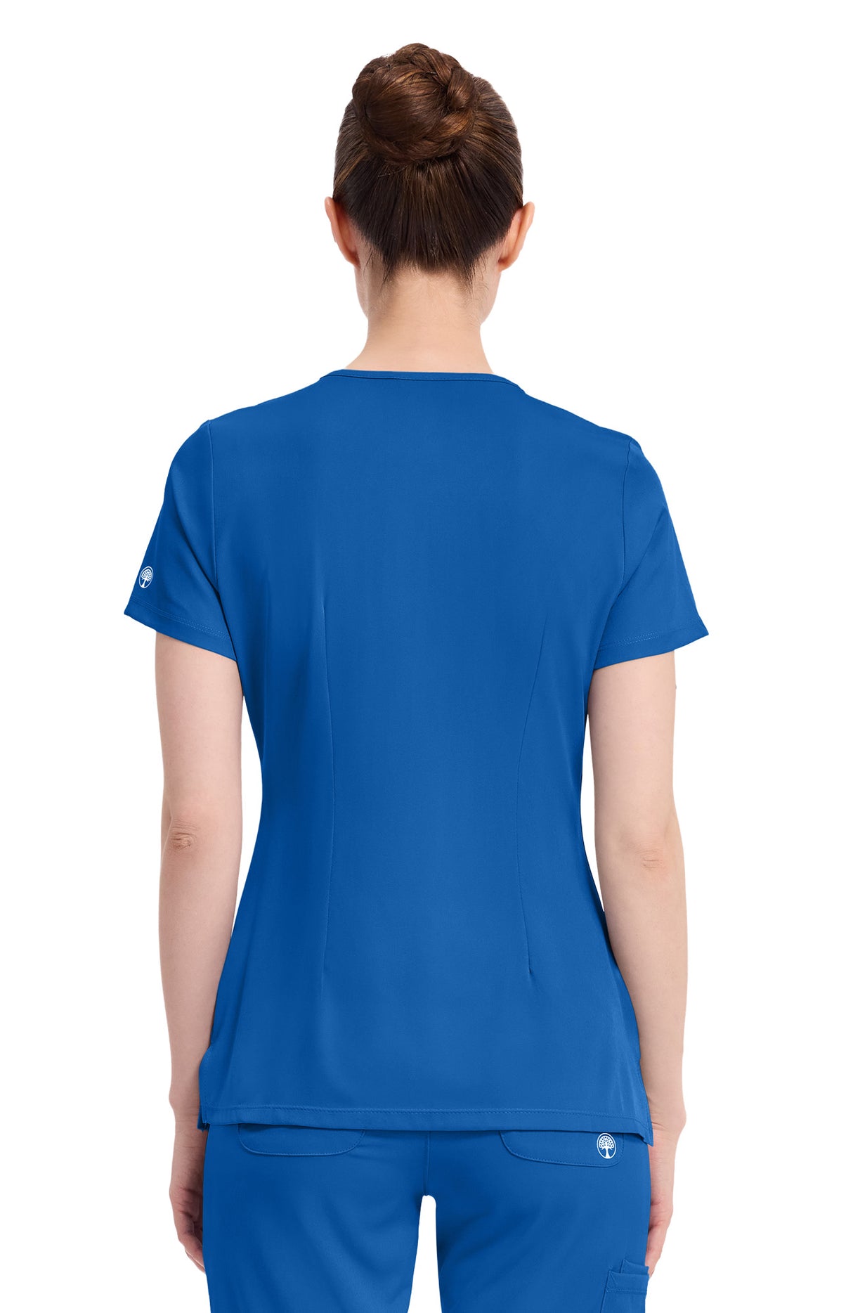 Healing Hands HH Works Monica Women's 4-Pocket Stretch V-Neck Scrub Top