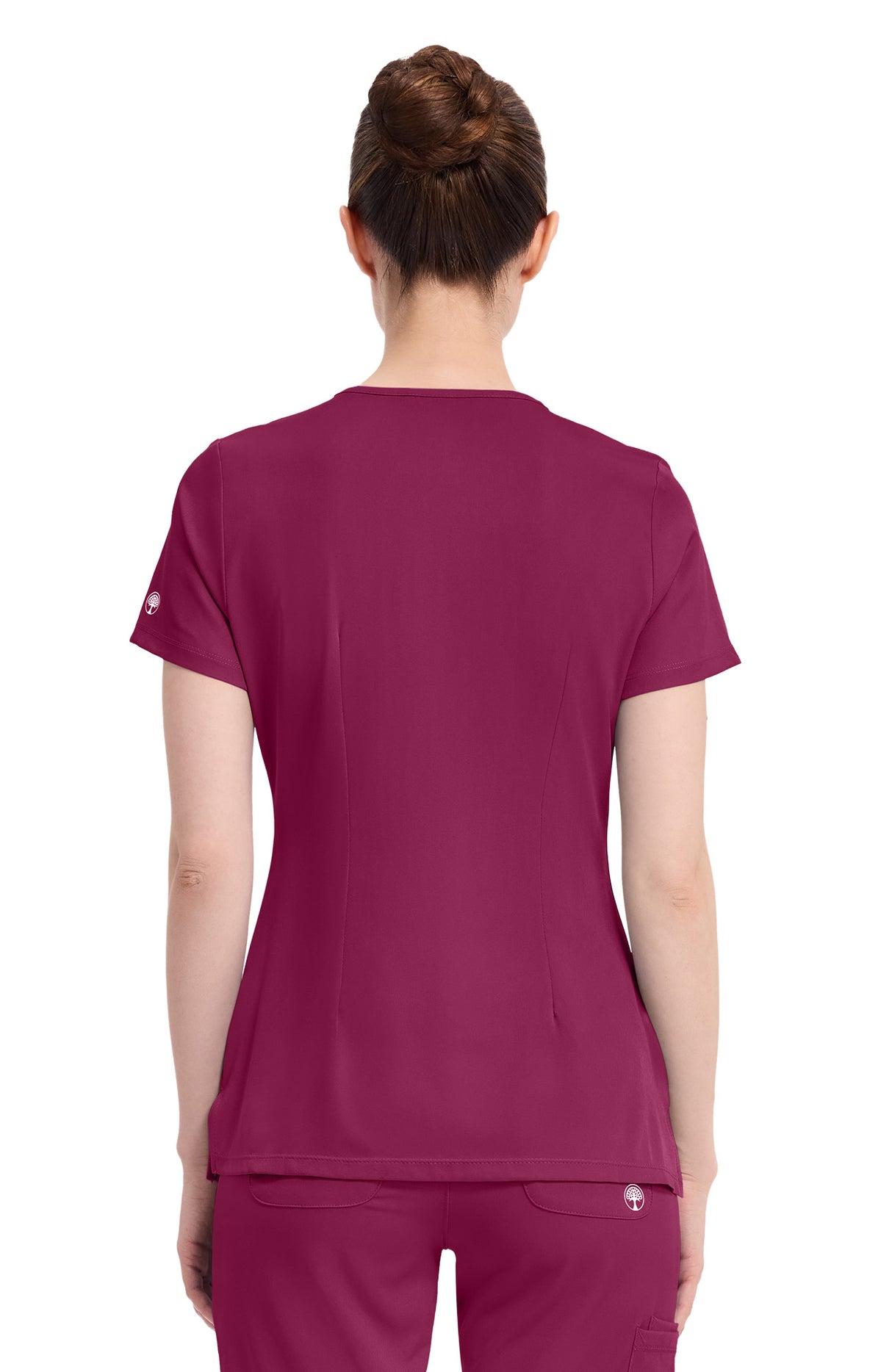 Healing Hands HH Works Monica Women's 4-Pocket Stretch V-Neck Scrub Top