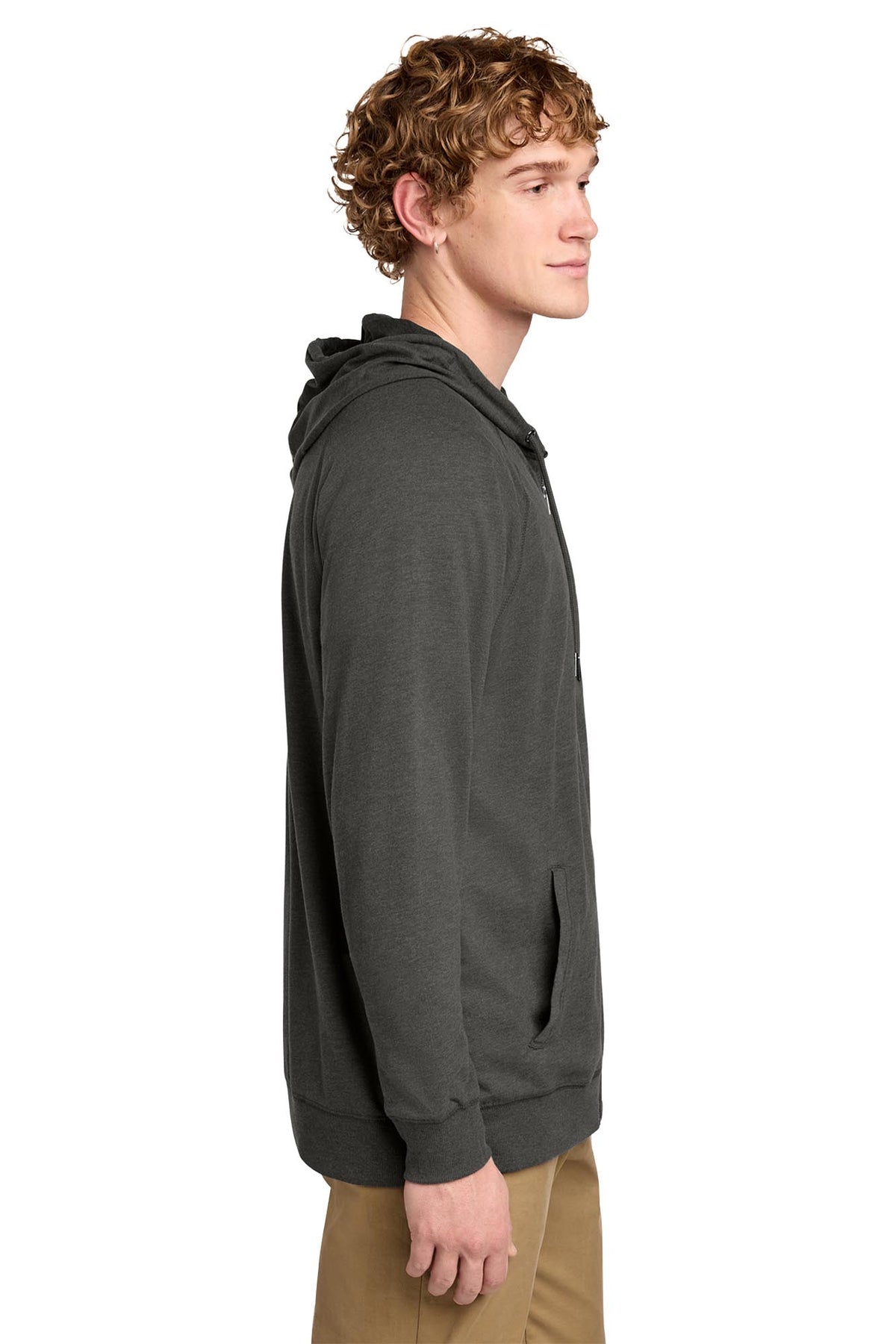 District® Featherweight French Terry™ Full-Zip Hoodie - Washed Coal