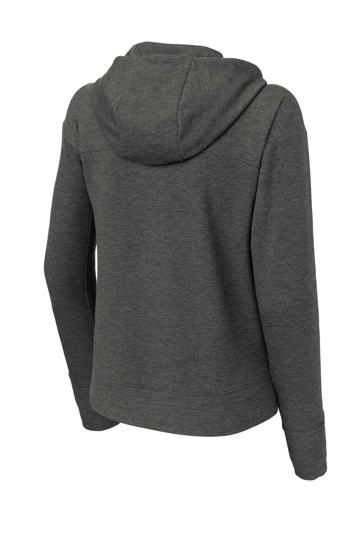 Sport-Tek® Women’s Sport-Wick® Flex Fleece Pullover Hoodie - Dark Grey Heather