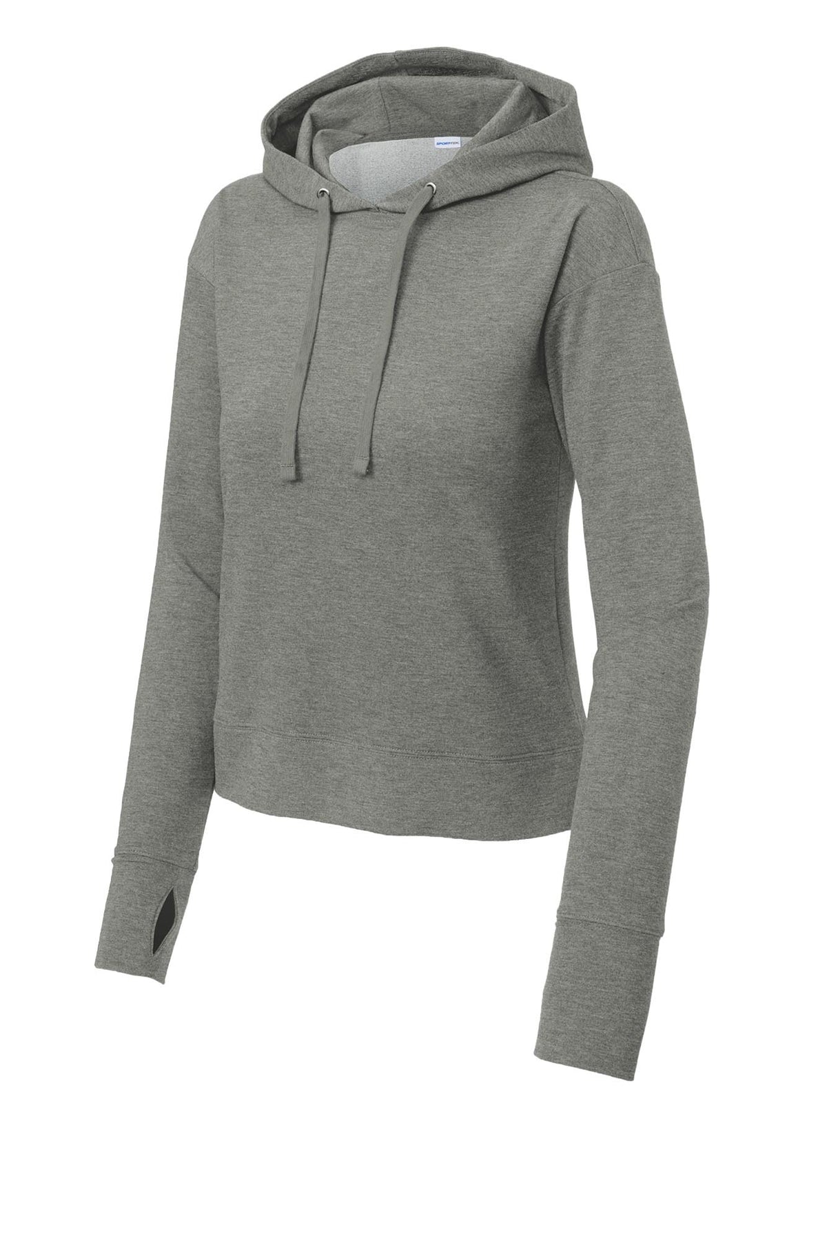 Sport-Tek® Women’s Sport-Wick® Flex Fleece Pullover Hoodie - Light Grey Heather
