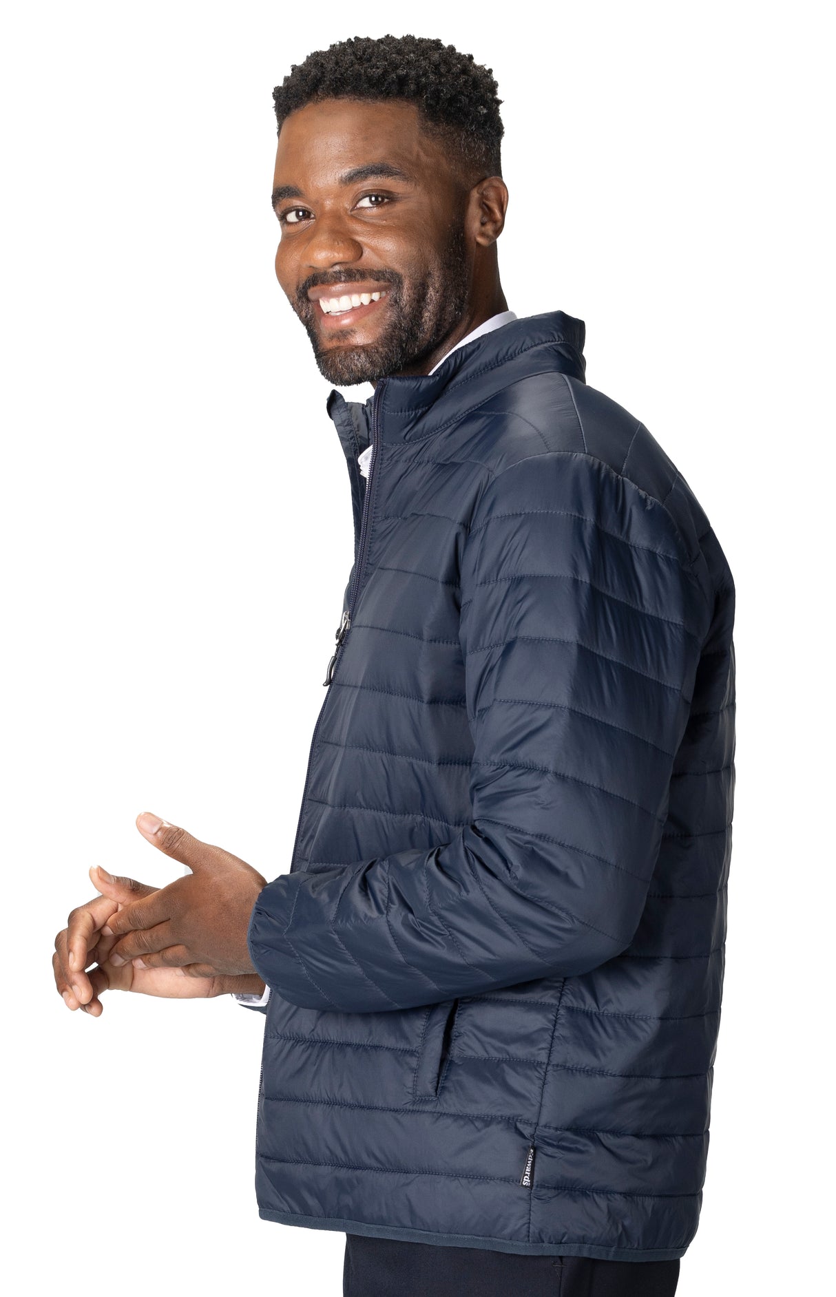 Edwards® Full-zip Packable Puffer Jacket