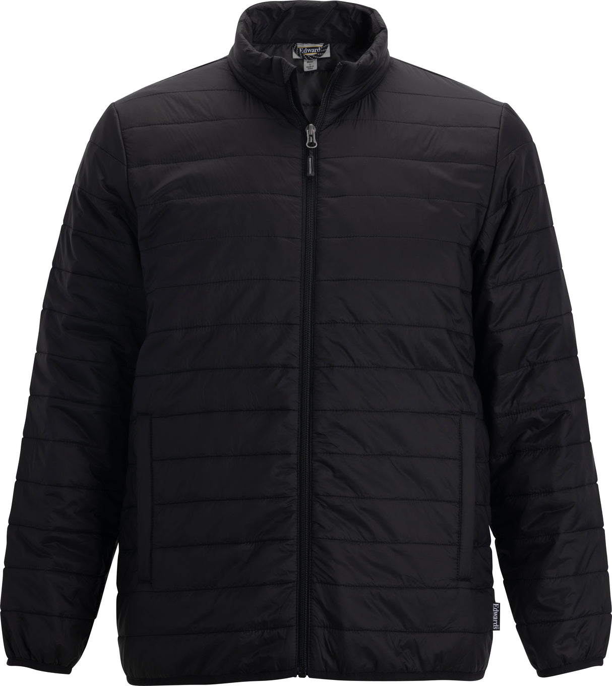 Edwards® Full-zip Packable Puffer Jacket