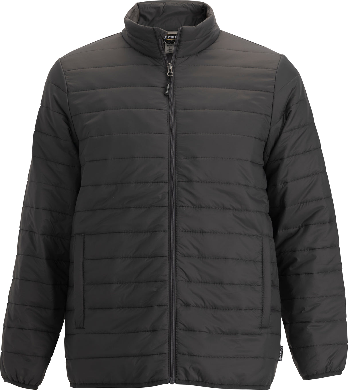 Edwards® Full-zip Packable Puffer Jacket