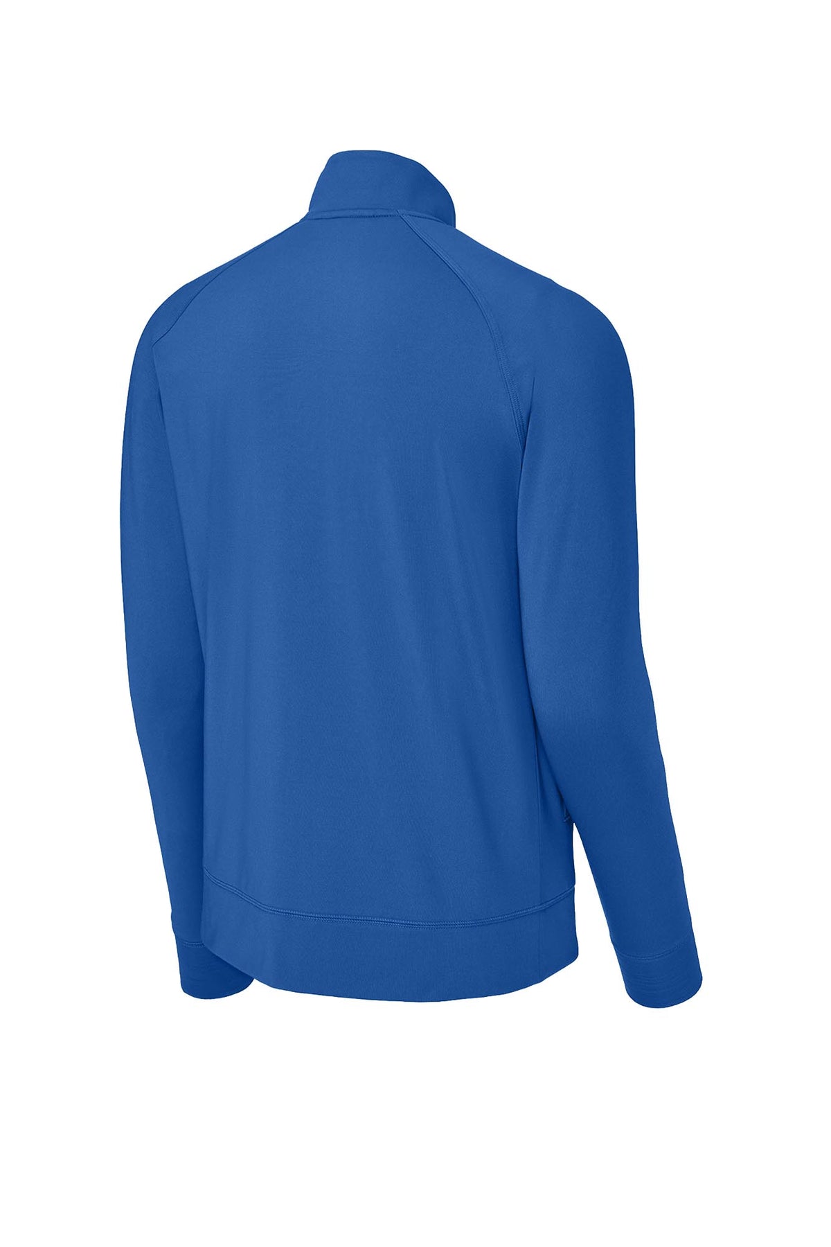 Sport-Tek® Men's Sport-Wick® Stretch Full-Zip Cadet Jacket - True Royal