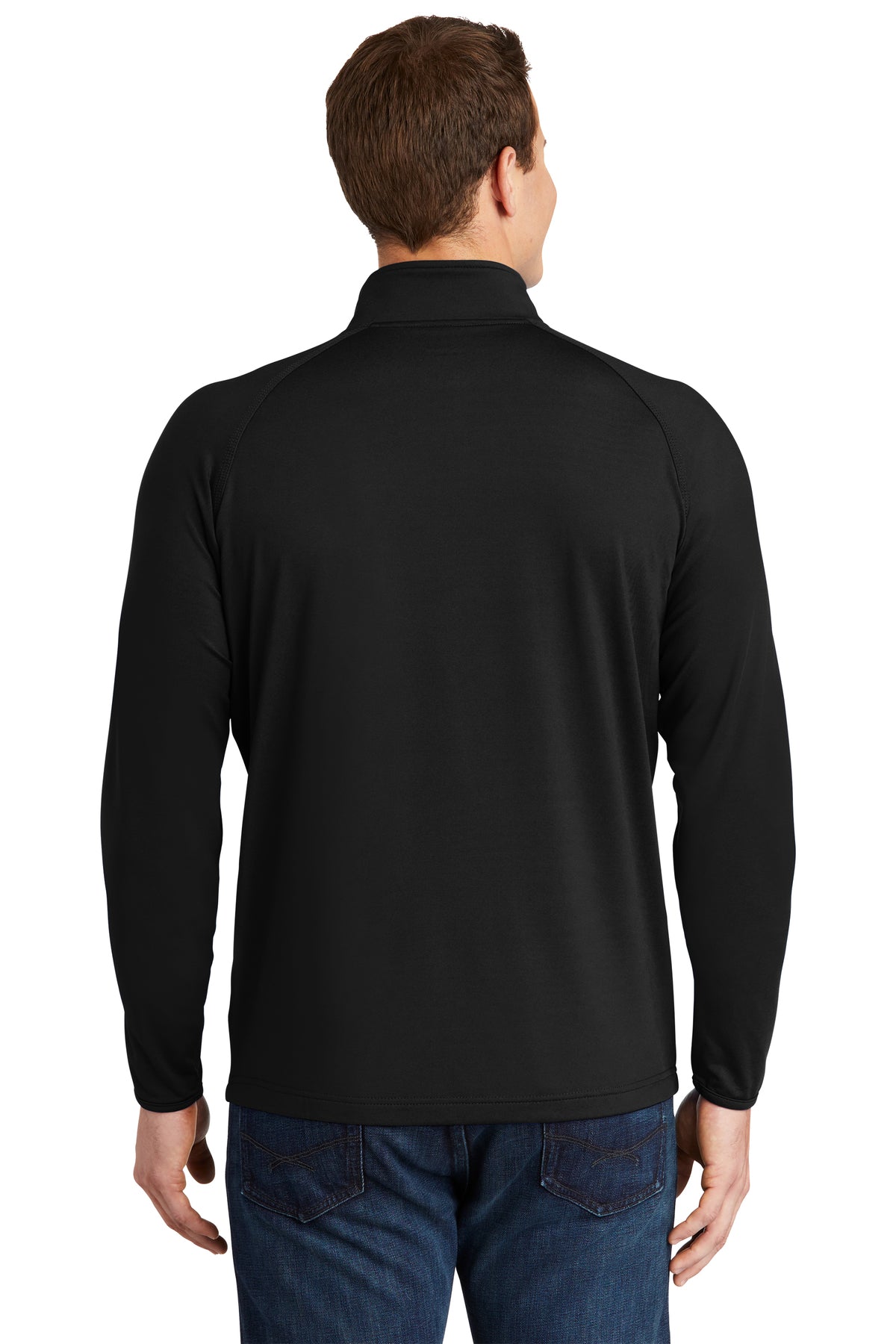 Men's Sport-Tek® Sport-Wick® Stretch 1/4-Zip Pullover