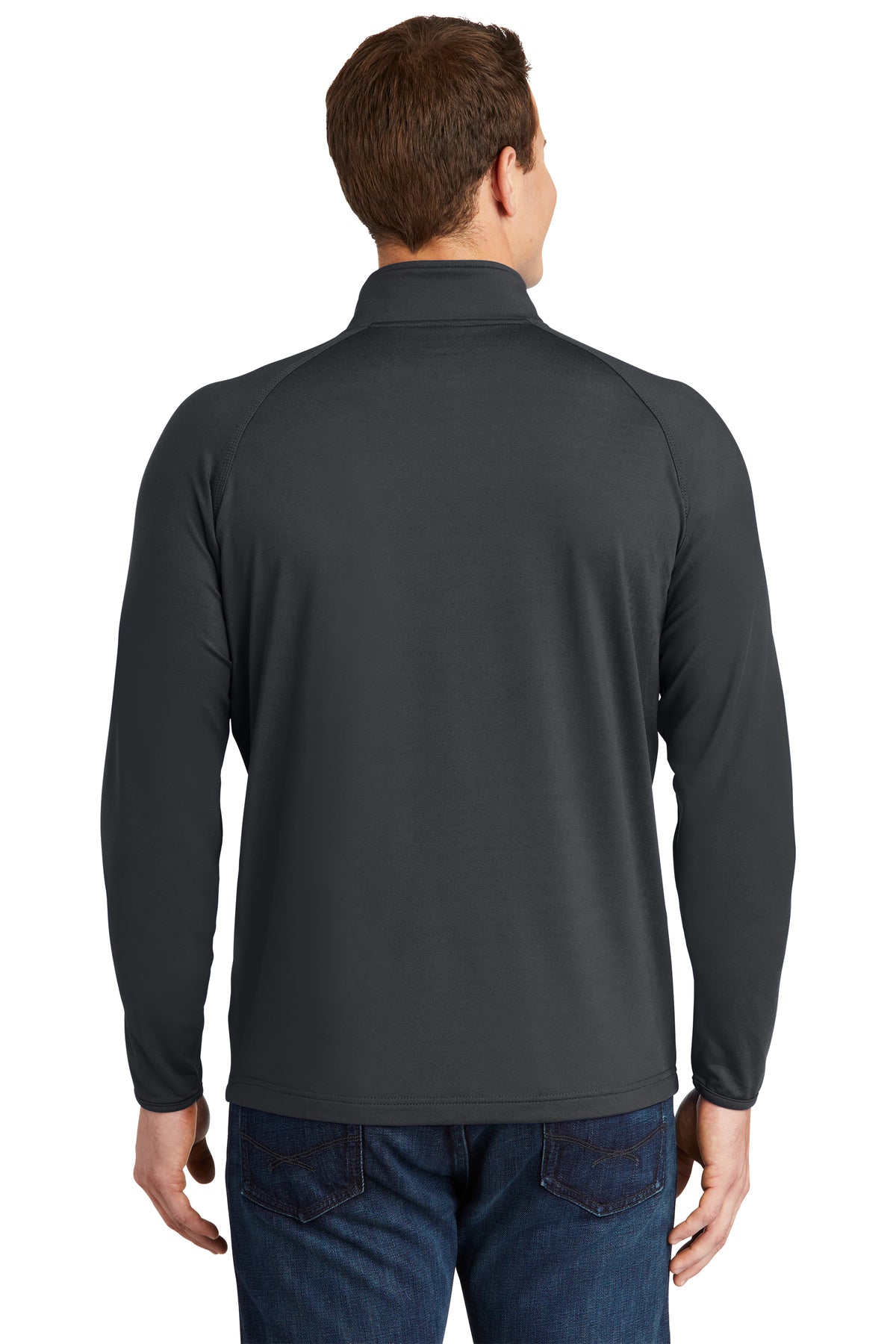 Men's Sport-Tek® Sport-Wick® Stretch 1/4-Zip Pullover