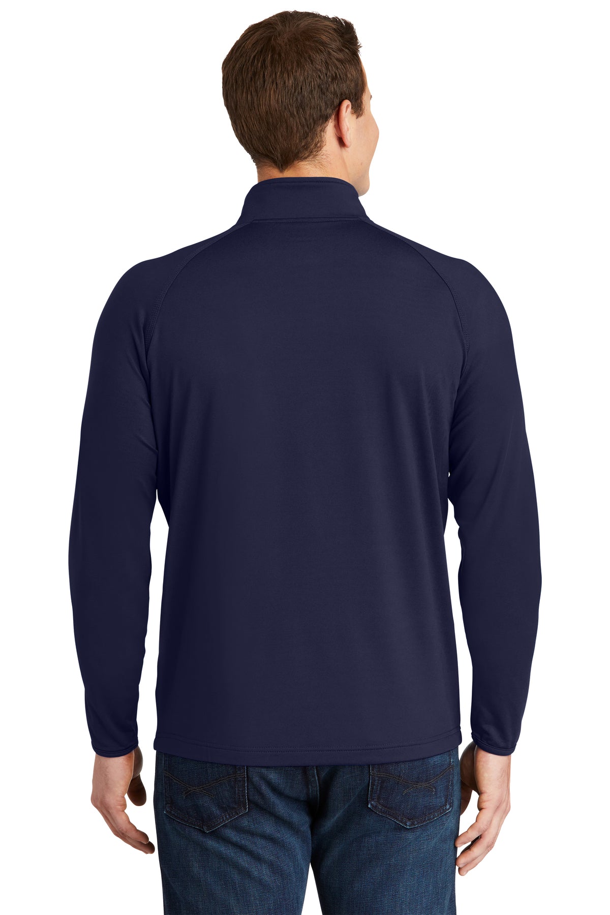 Men's Sport-Tek® Sport-Wick® Stretch 1/4-Zip Pullover