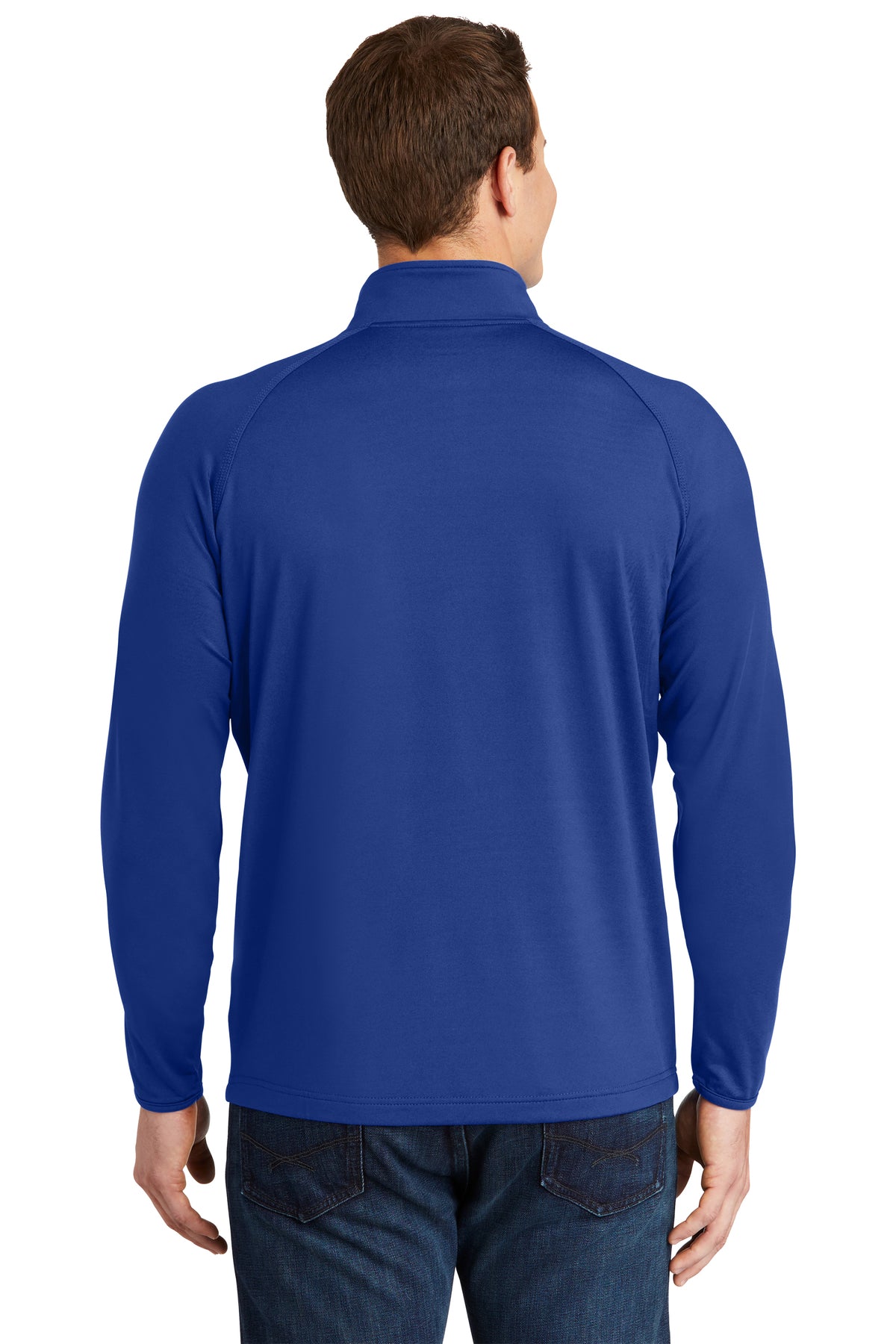 Men's Sport-Tek® Sport-Wick® Stretch 1/4-Zip Pullover