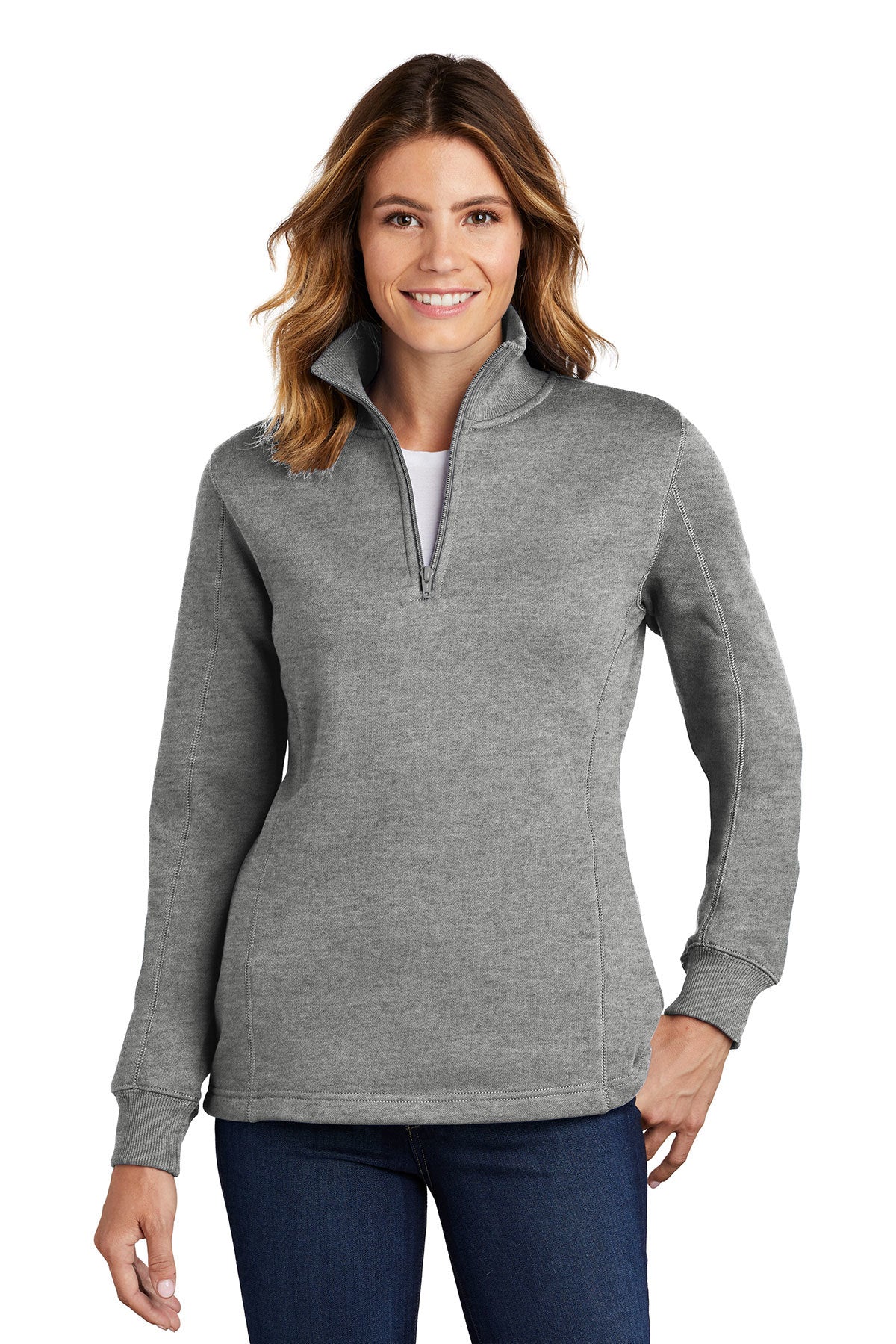 Sport-Tek® Women's 1/4-Zip Sweatshirt