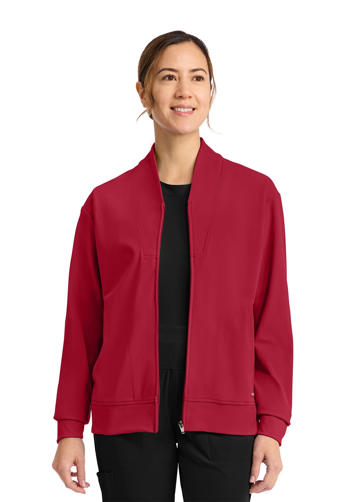 Achieve by Cherokee Women's Zip-Up Warm-Up Jacket