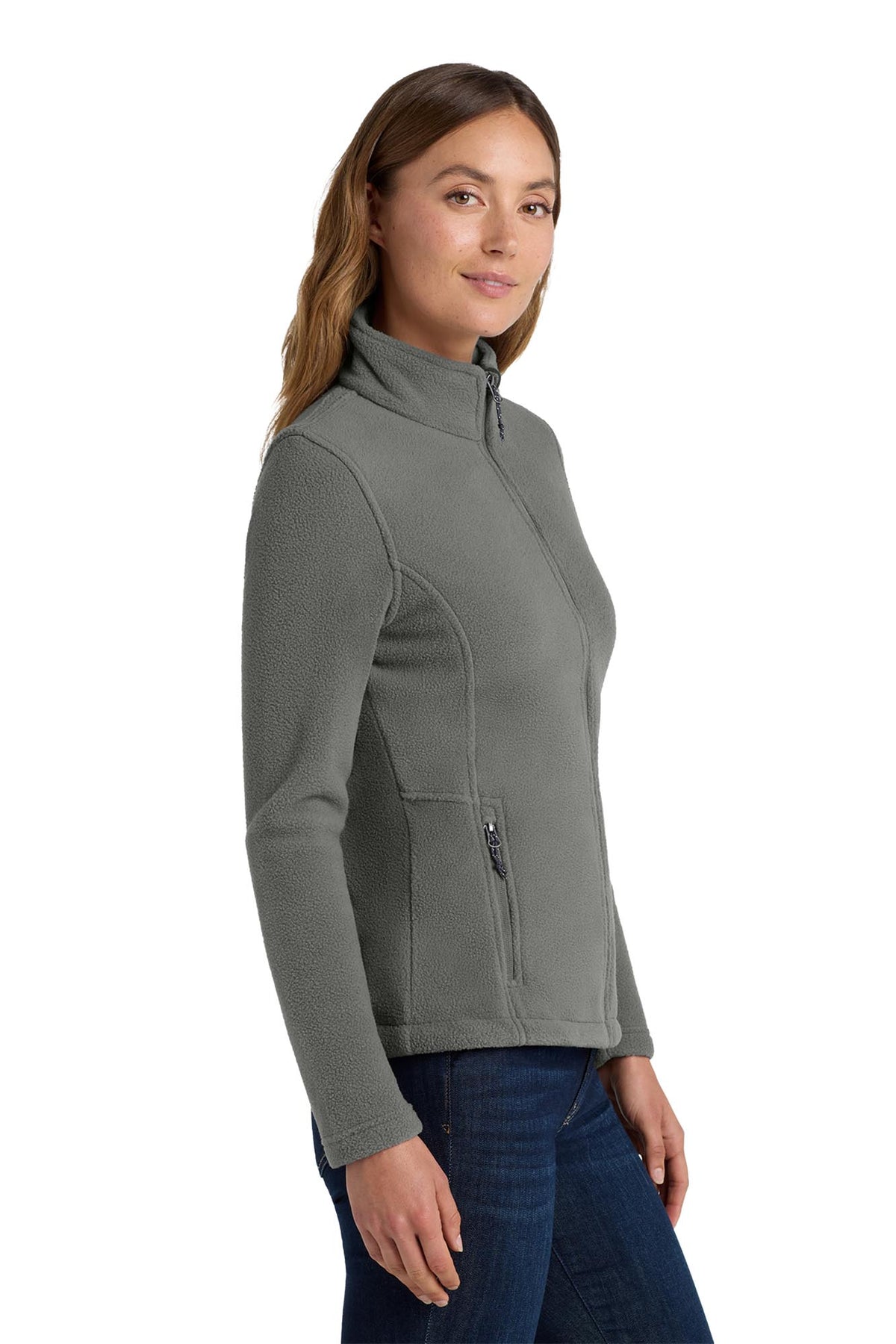 Port Authority® Women's Value Fleece Jacket - Deep Smoke