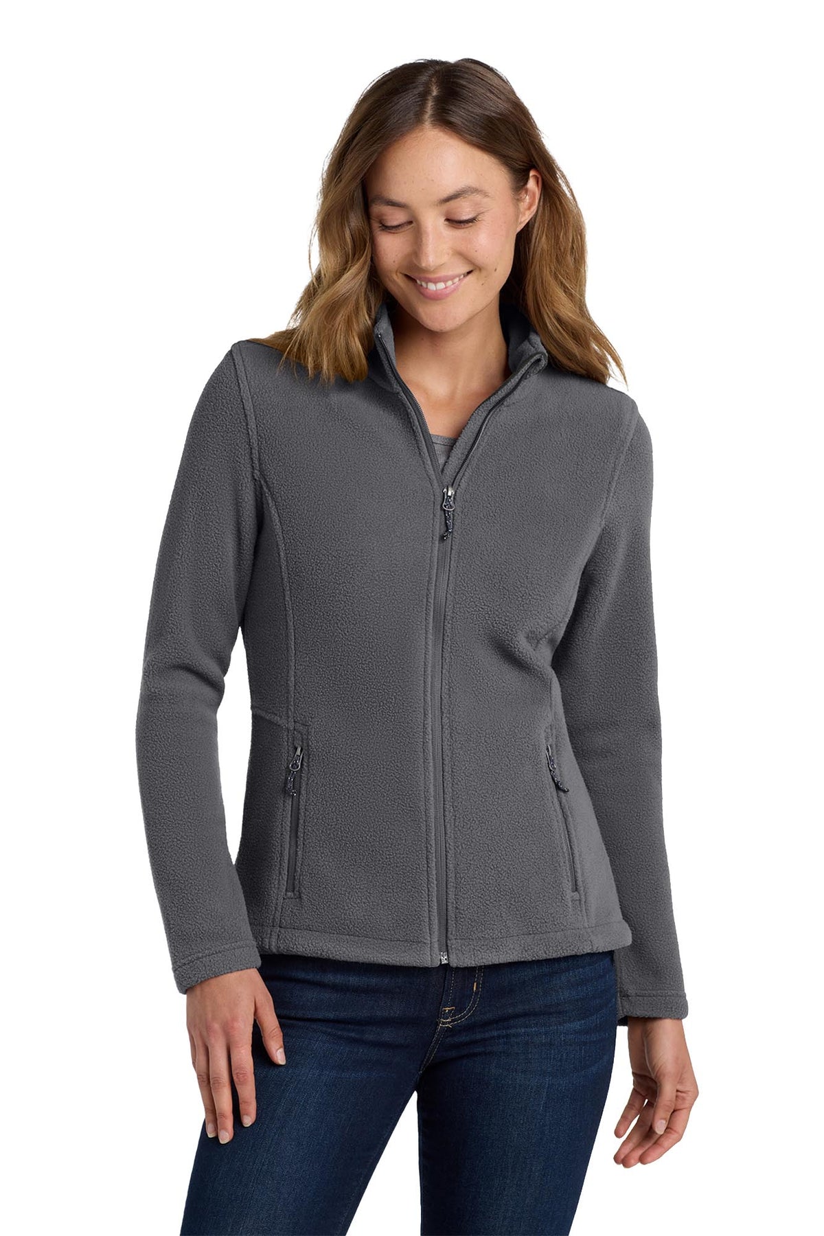 Port Authority® Women's Value Fleece Jacket - Iron Grey