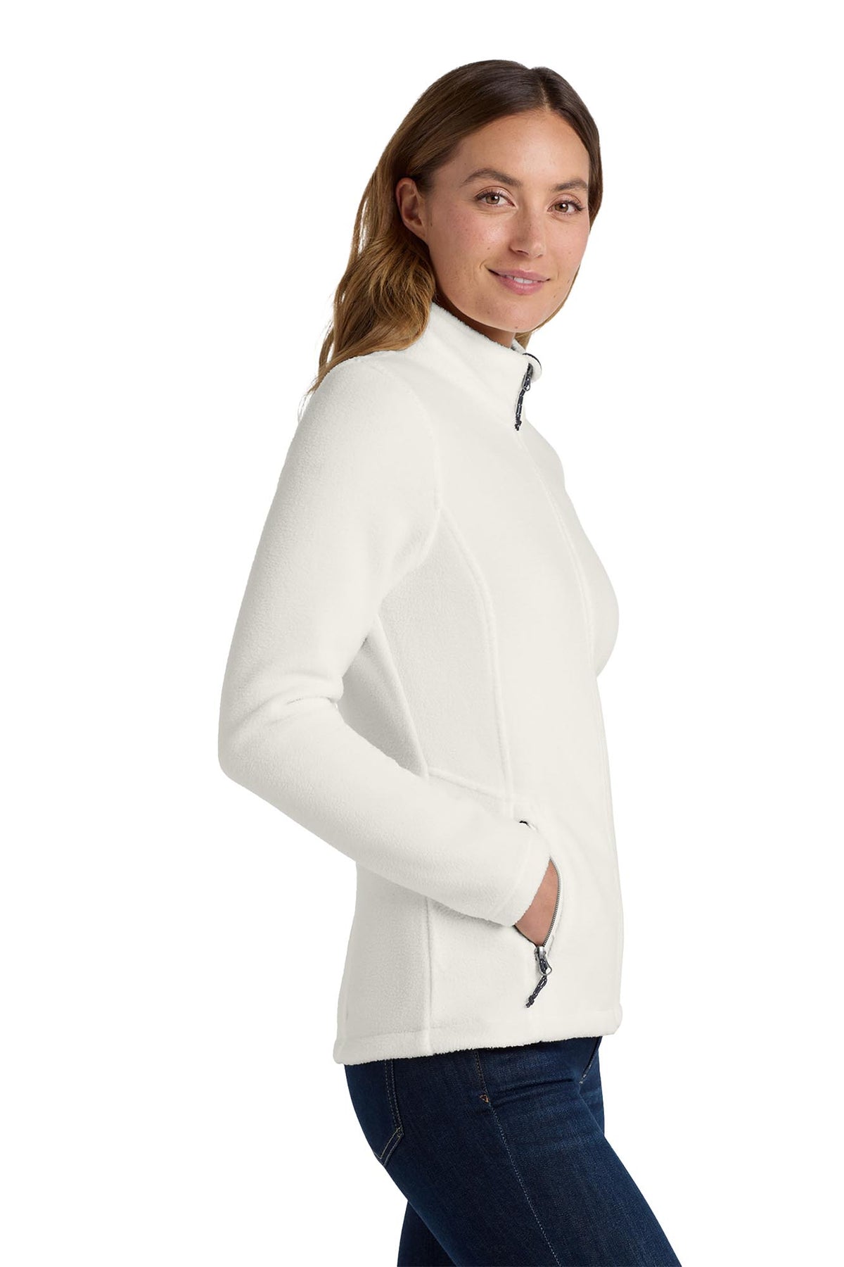 Port Authority® Women's Value Fleece Jacket - Winter White