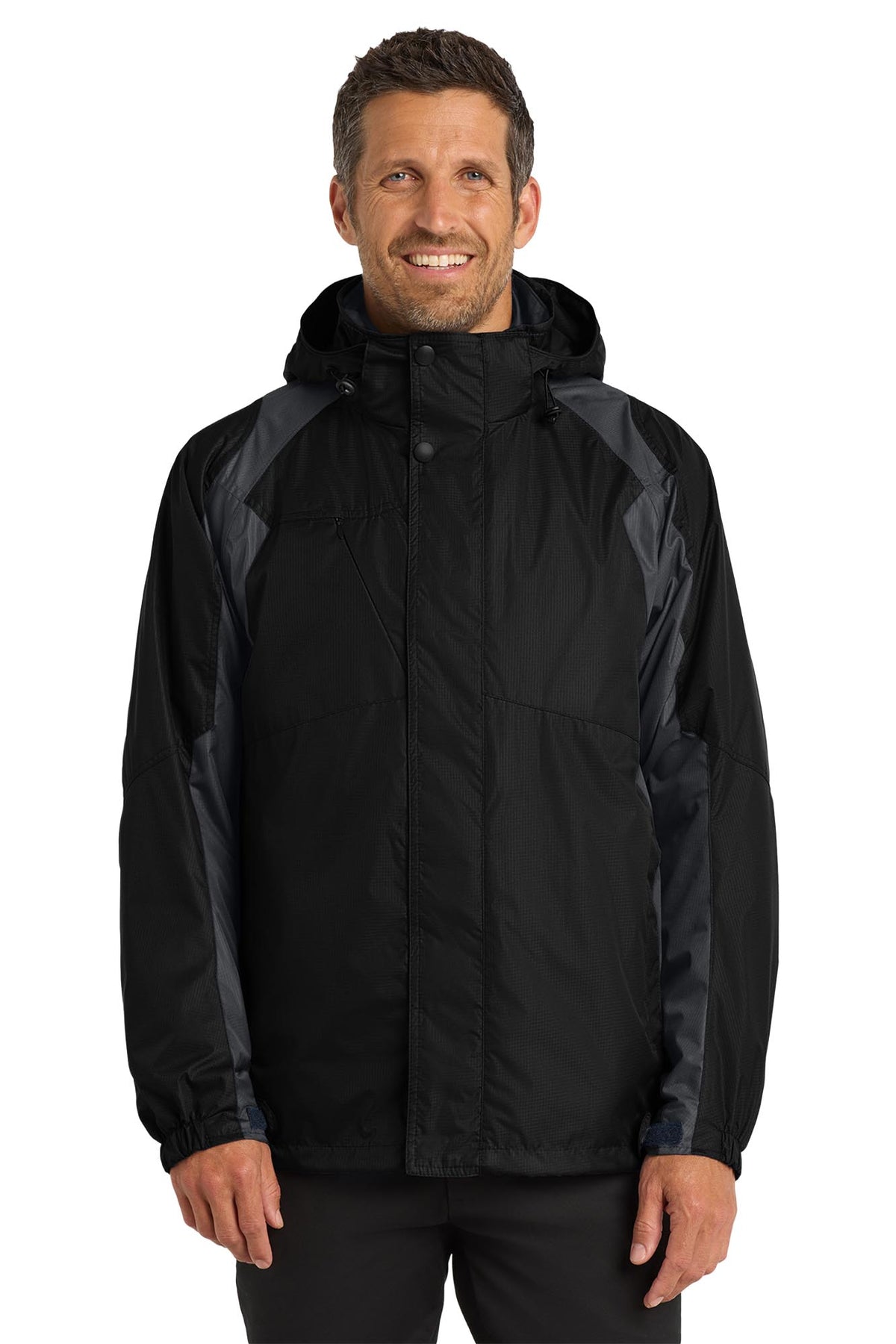 Port Authority® Ranger 3-in-1 Jacket - Black/Ink Grey