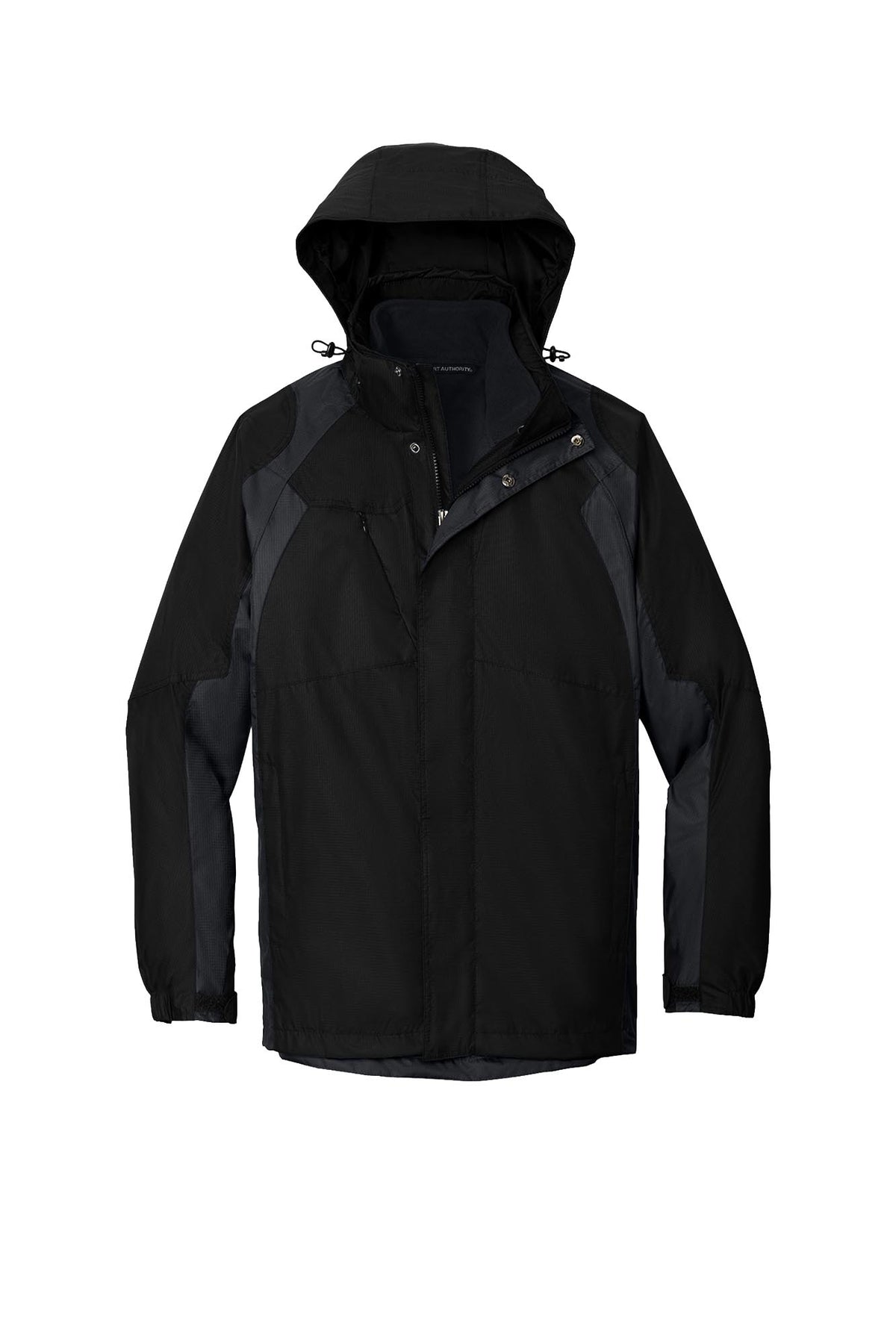 Port Authority® Ranger 3-in-1 Jacket - Black/Ink Grey