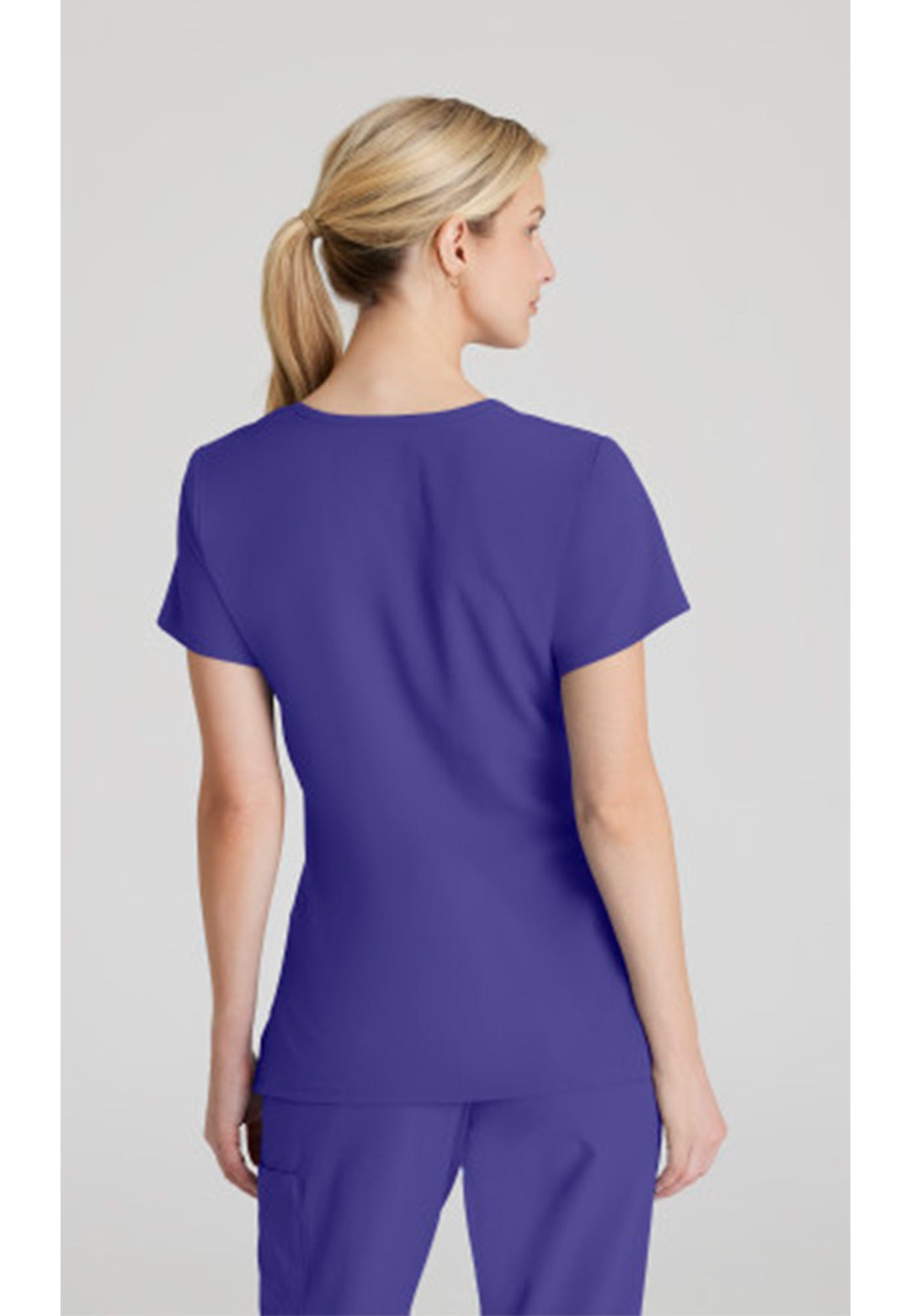 Skechers™ Women's Reliance 3-Pocket Crossover V-Neck Fashion Scrub Top