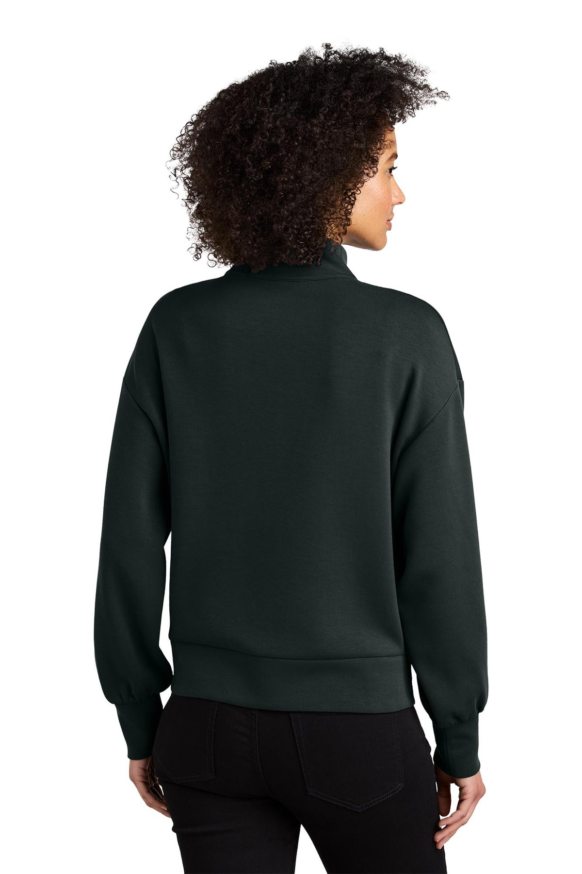 OGIO® Women’s Transcend 1/4-Zip - Blacktop