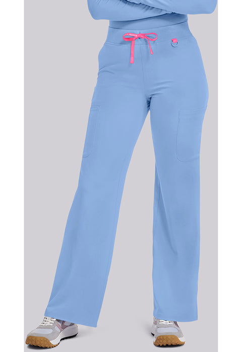 Wide Leg Pull On Pant