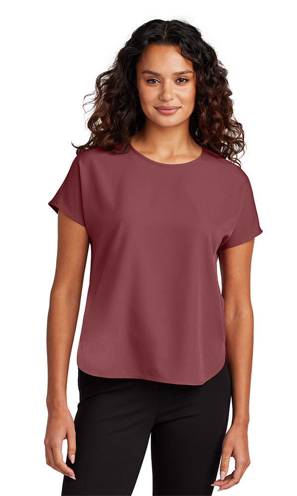 Mercer+Mettle® Women's Stretch Crepe Crew