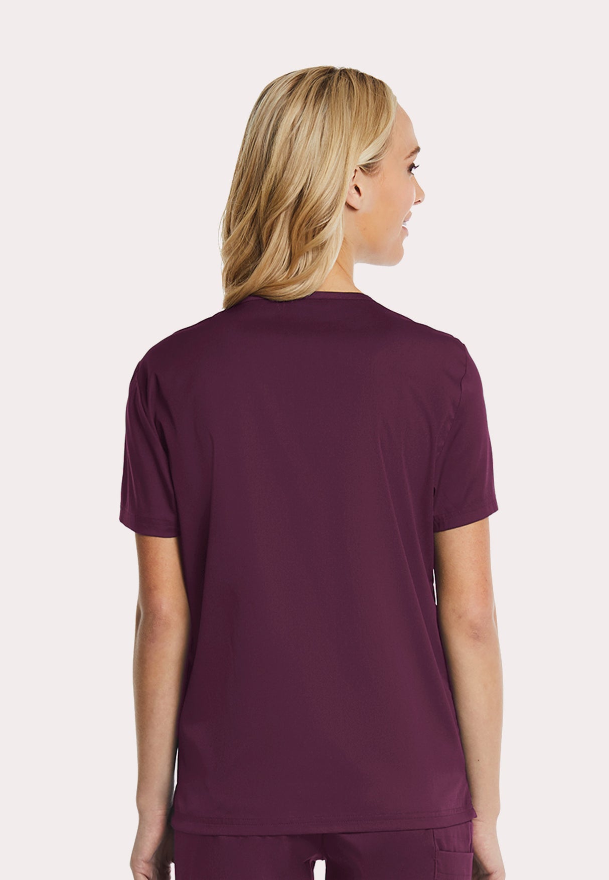 Elements by Alexanders Uniforms Unisex 1-Pocket V-Neck Scrub Top