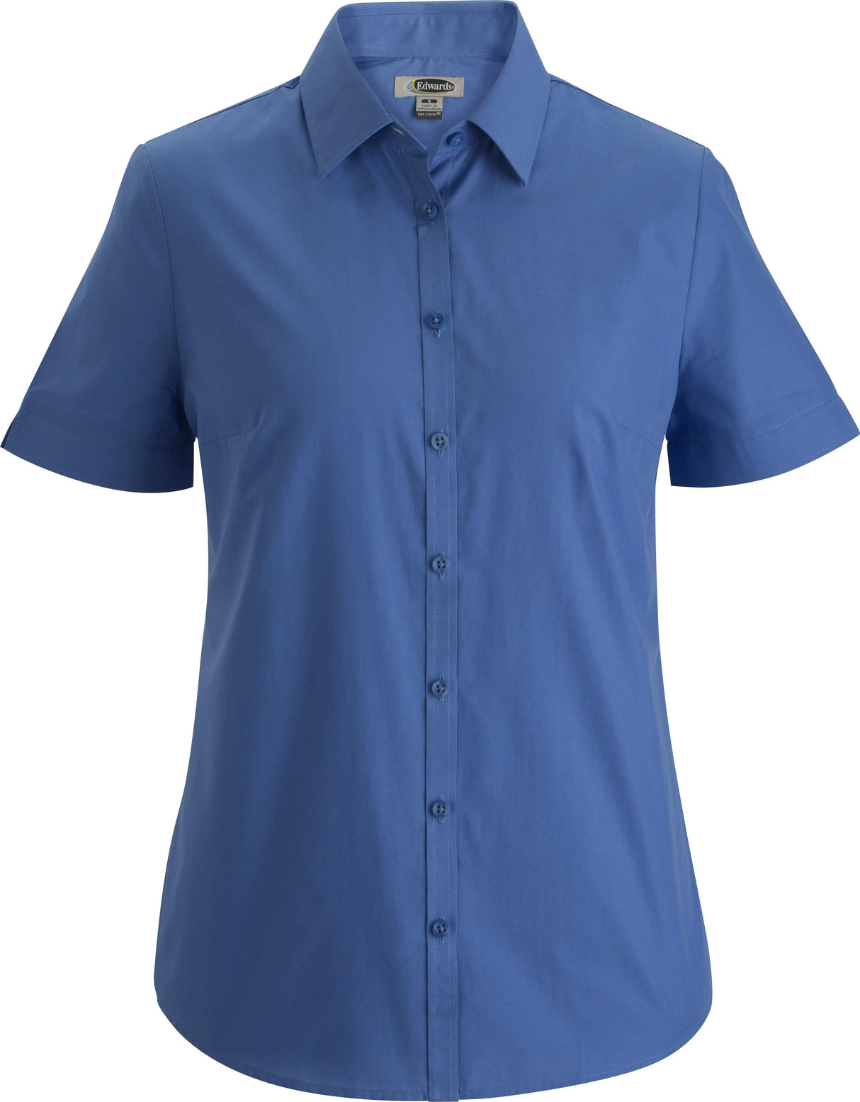 Edwards® Essential Broadcloth Short Sleeve Ladies Shirt