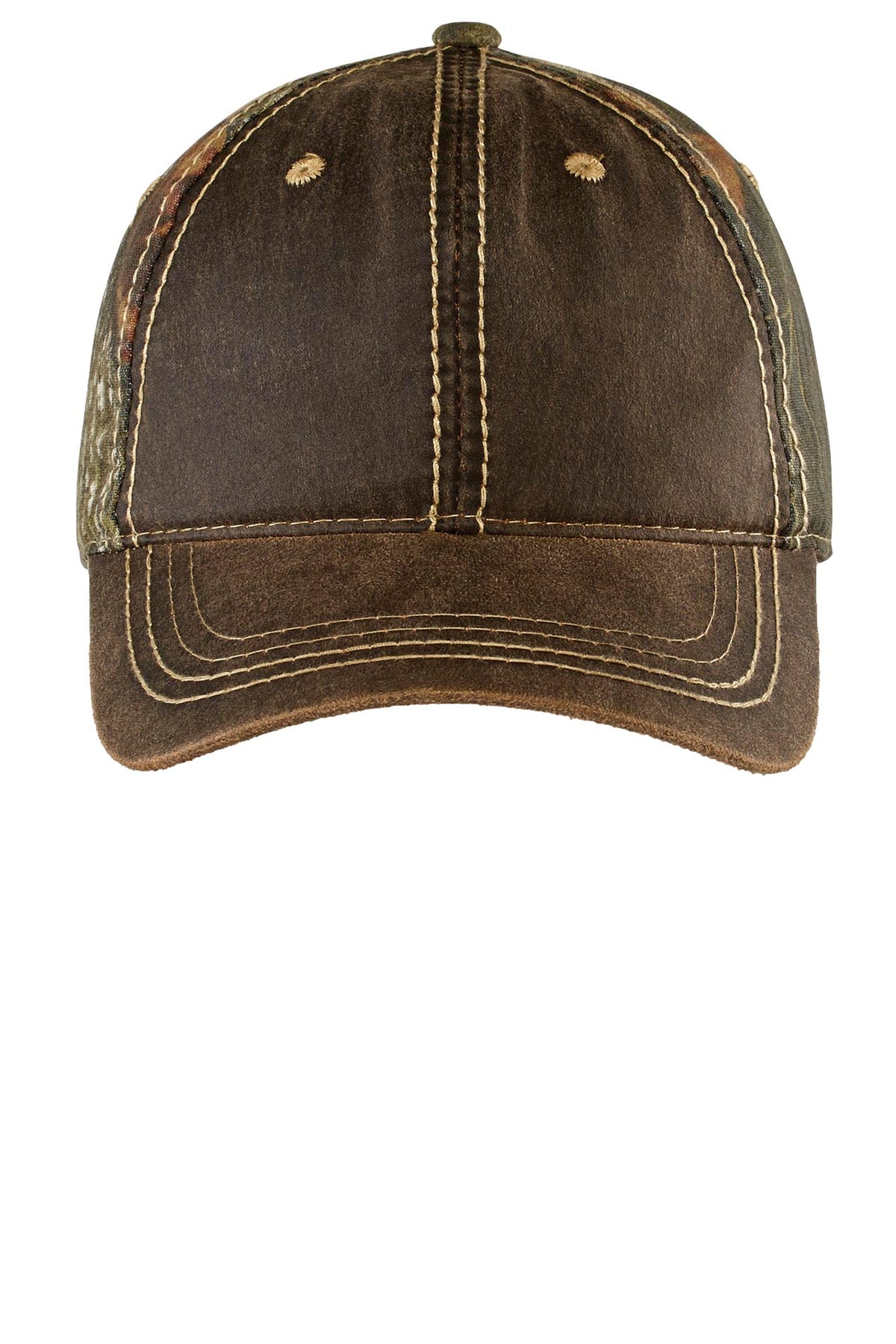 Port Authority® Pigment Print Camouflage Cap - Mossy Oak Break-Up Country