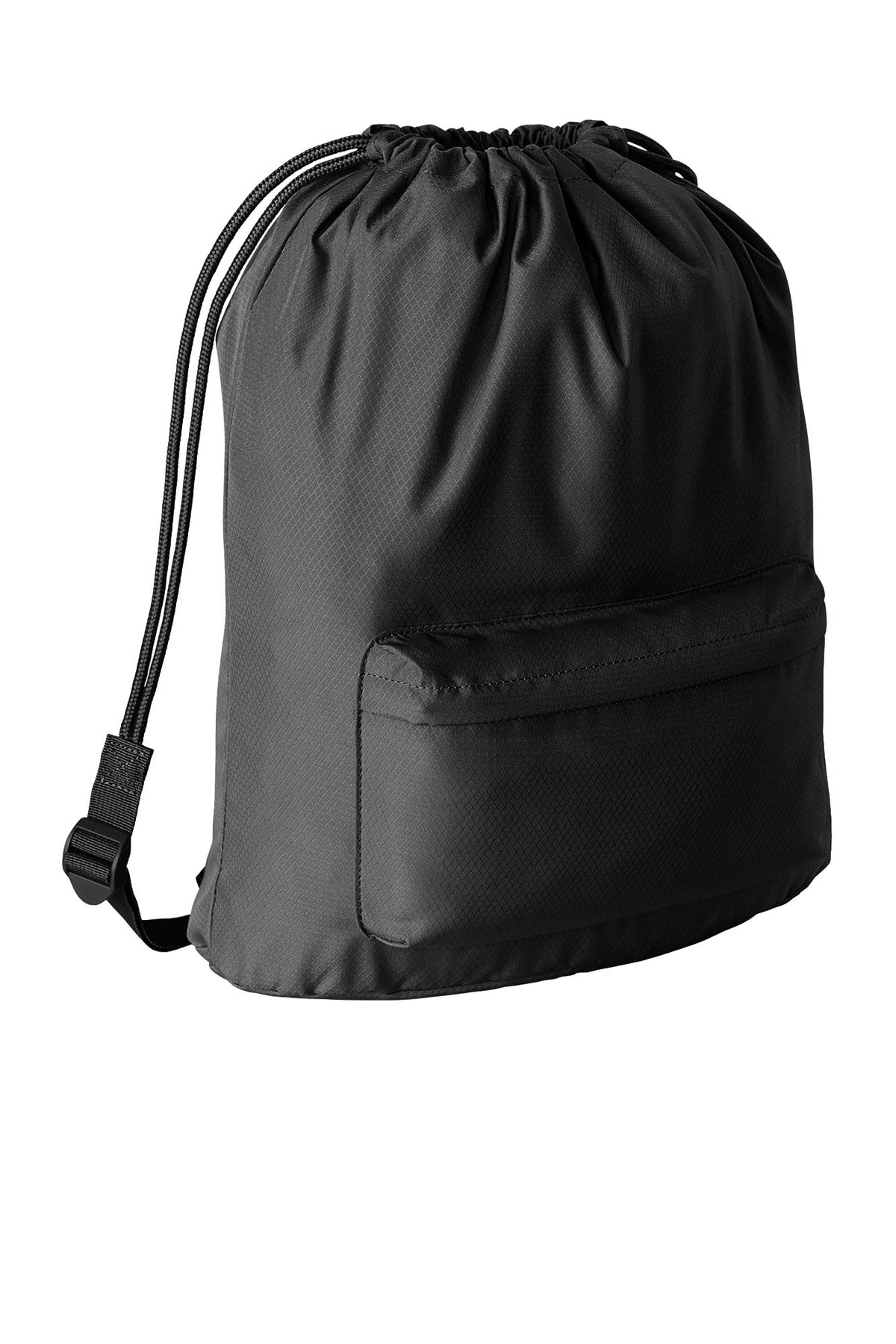 Port Authority® Diamond Pocket Cinch - Deep Black